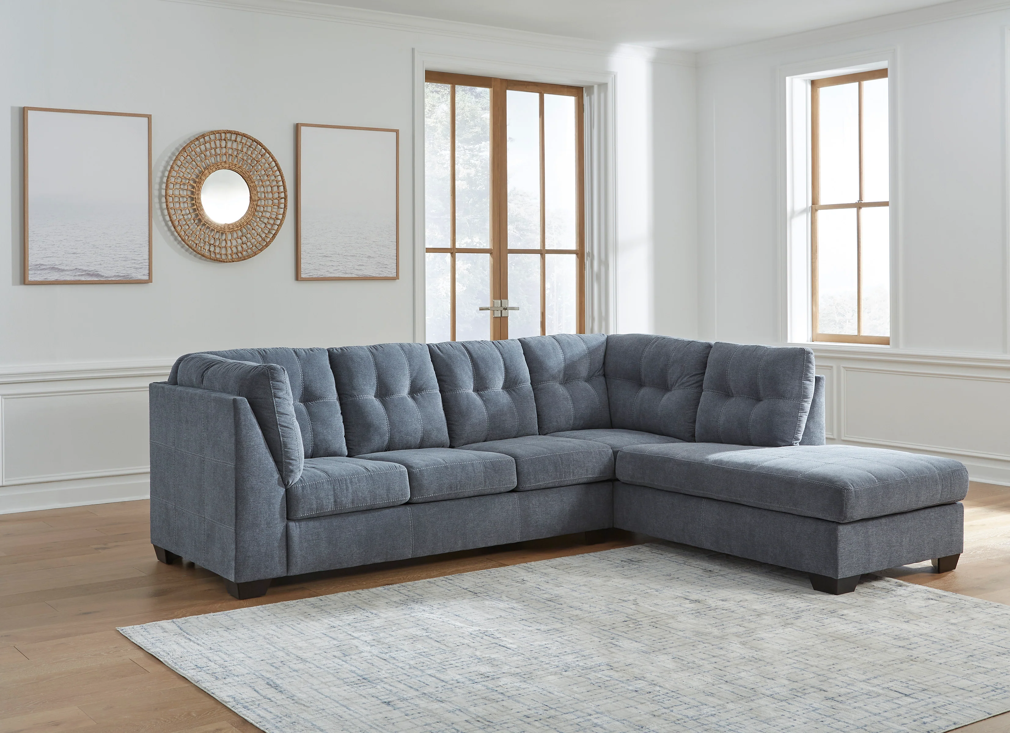 Ashley Marleton 2-Piece Sectional with Chaise - Image 4