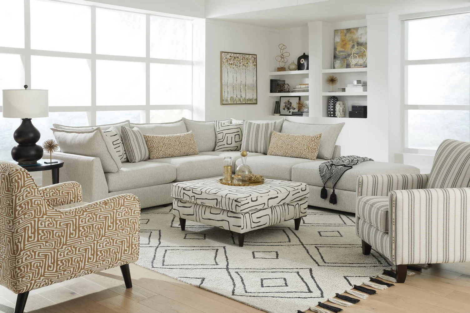 Melinda 5-Piece Sectional - Image 2