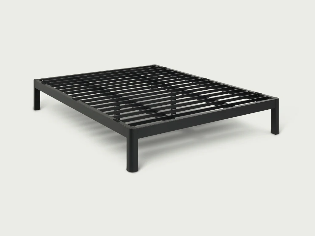 Purple Metal Platform Frame