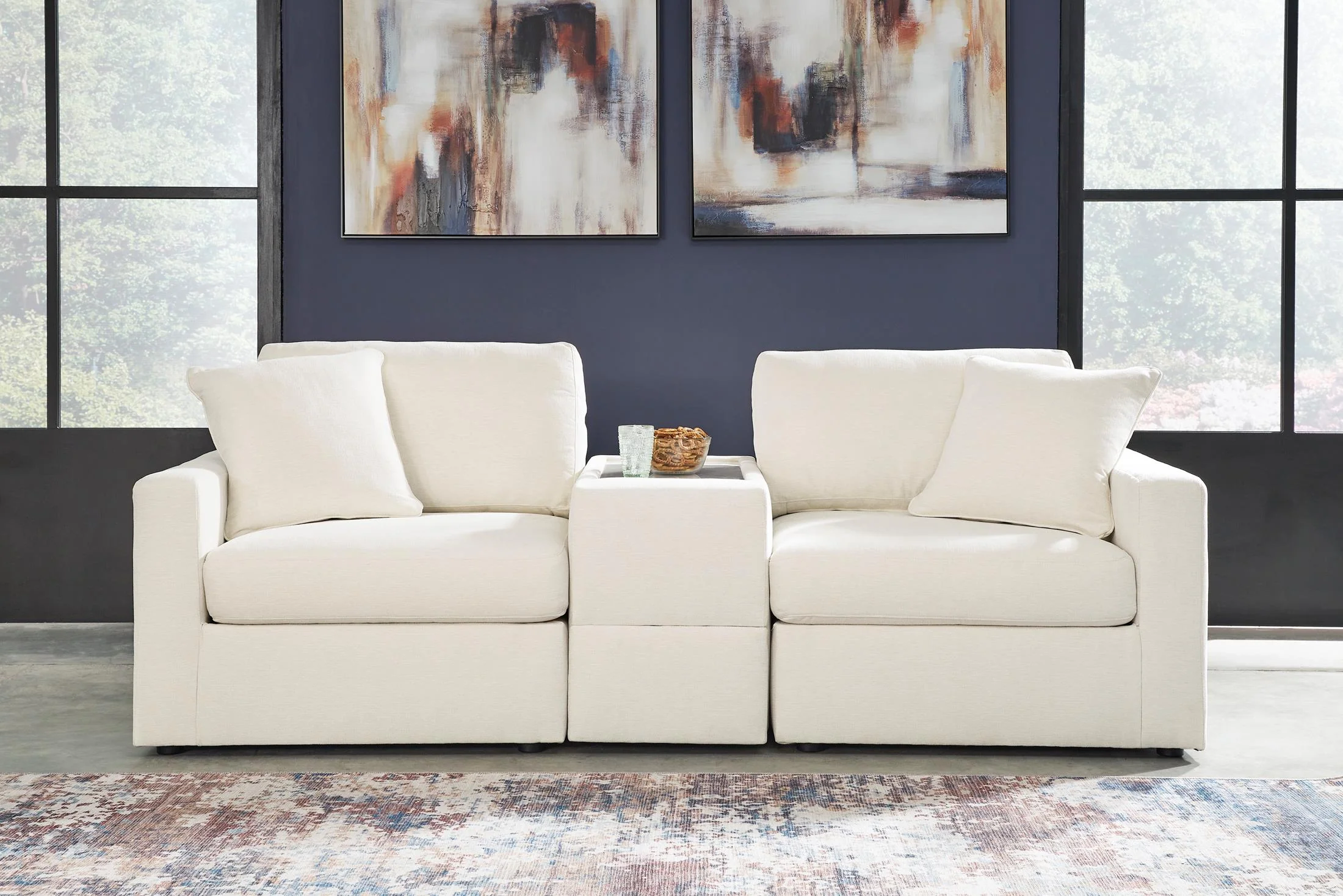 Modmax 3-Piece Loveseat with Console - Image 2