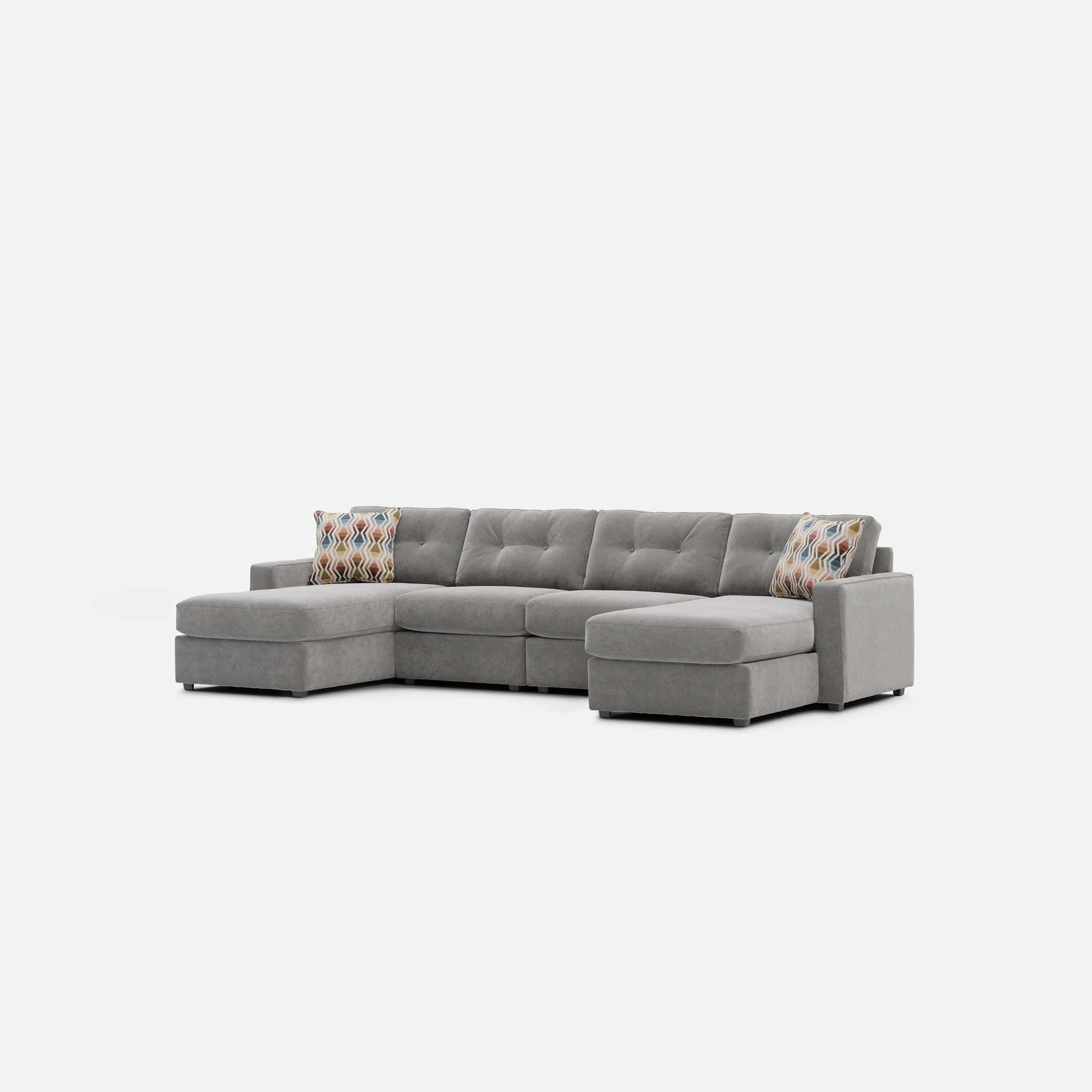 Modular One 4-Piece Sectional with Dual Chaise - Image 16
