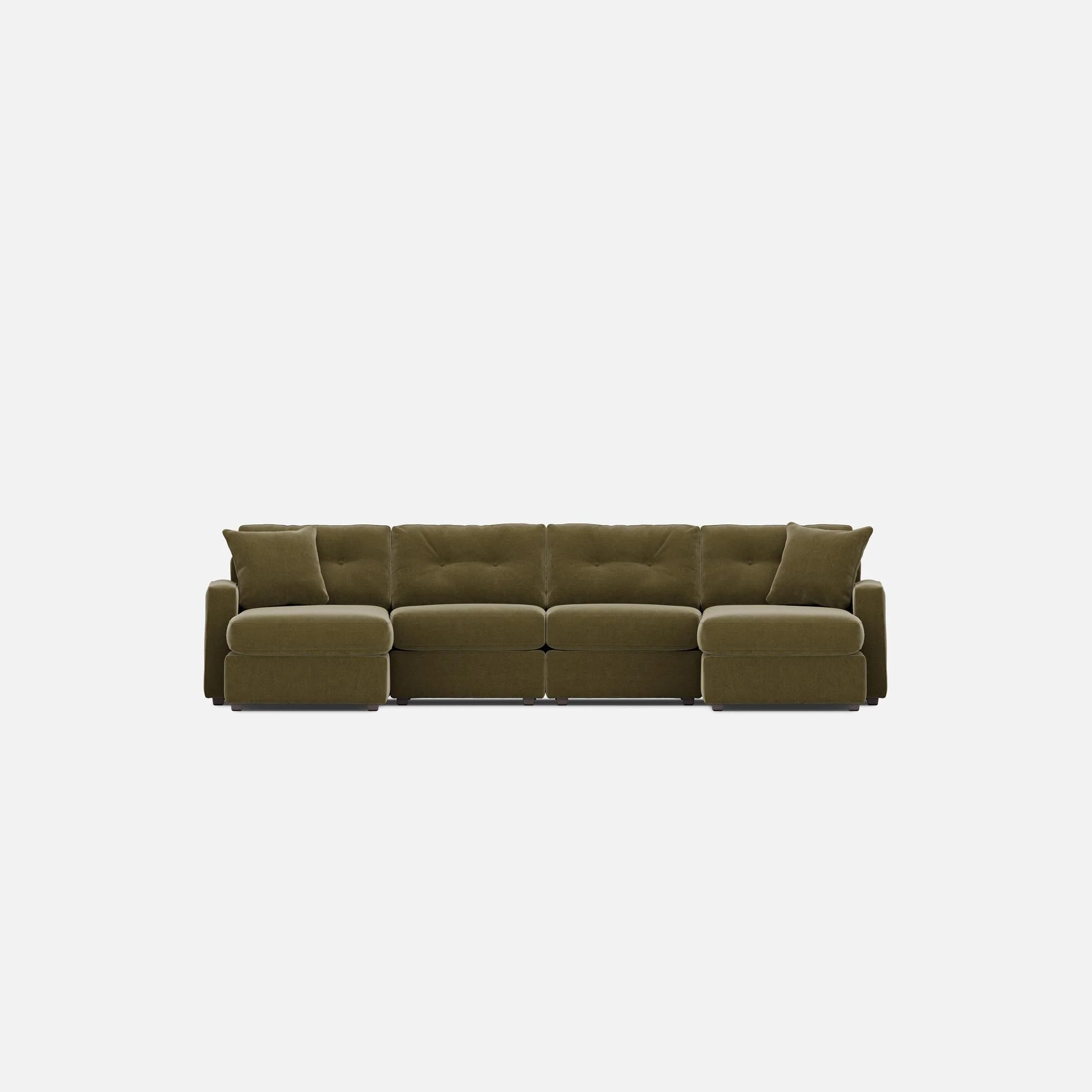 Modular One 4-Piece Sectional with Dual Chaise - Image 40