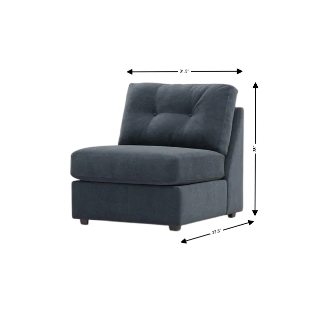Modular One Armless Chair - Image 21