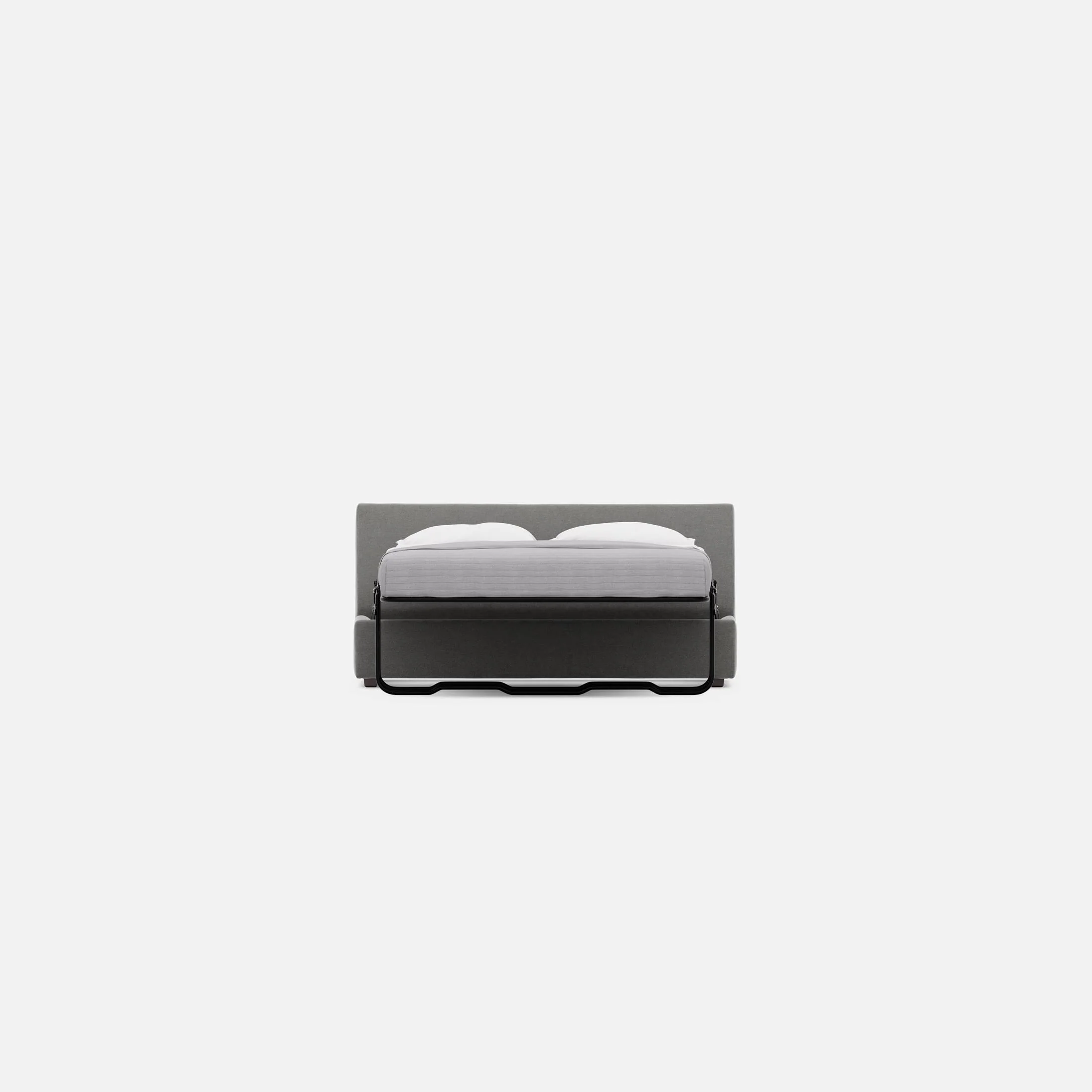 Modular One Armless Full Innerspring Sleeper Sofa - Image 12