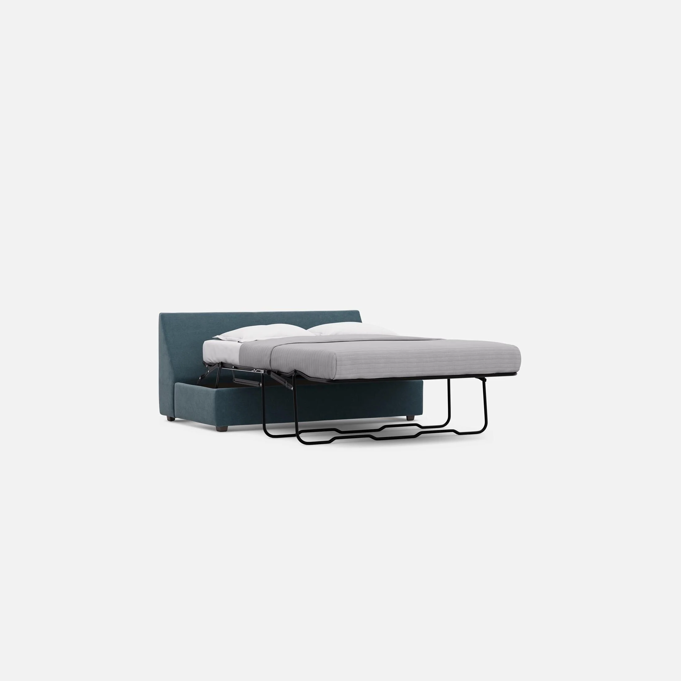 Modular One Armless Full Innerspring Sleeper Sofa - Image 46