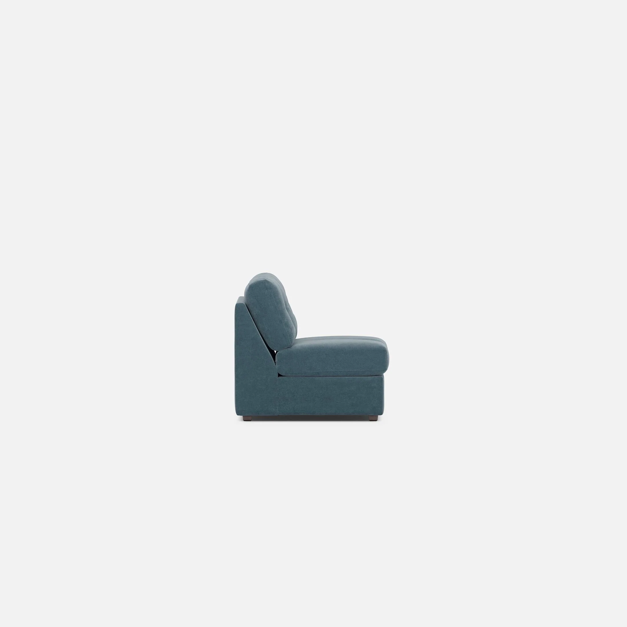 Modular One Armless Full Innerspring Sleeper Sofa - Image 47