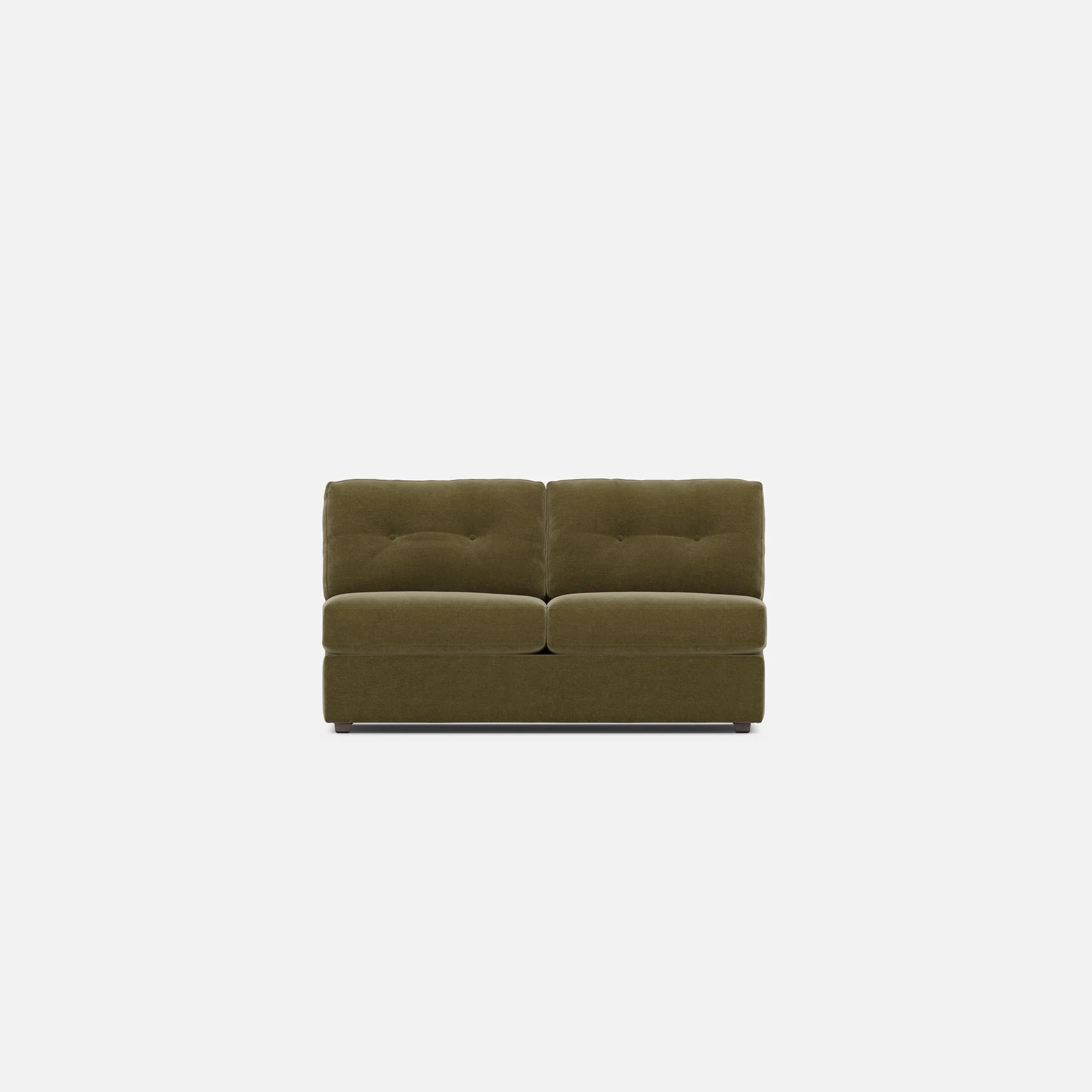 Modular One Armless Full Innerspring Sleeper Sofa - Image 51