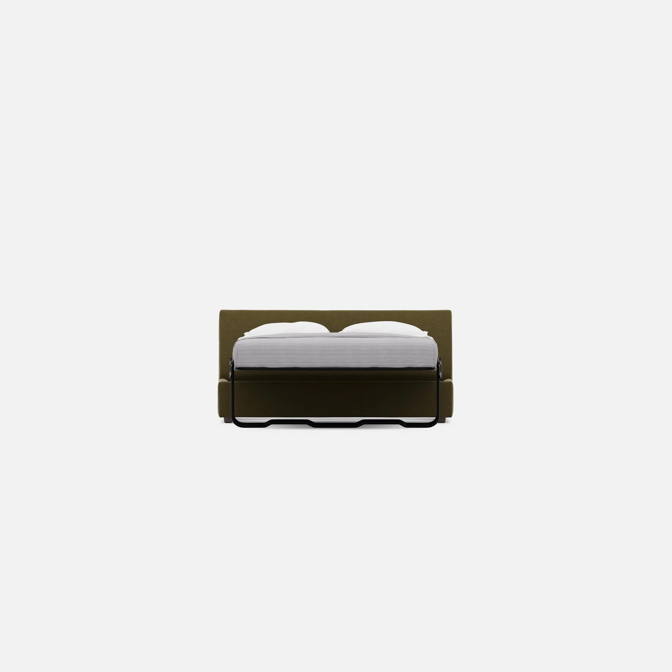 Modular One Armless Full Innerspring Sleeper Sofa - Image 52