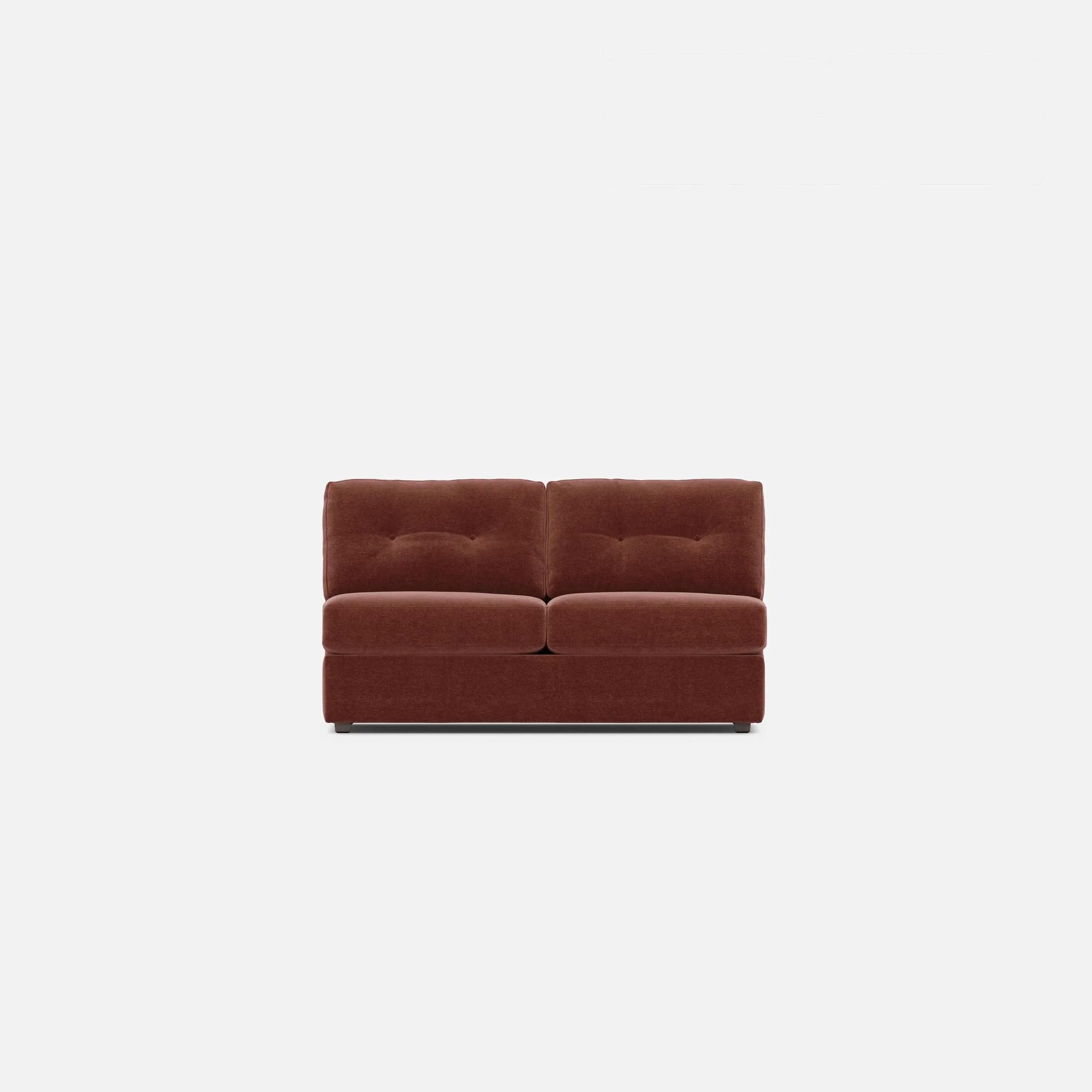 Modular One Armless Full Innerspring Sleeper Sofa - Image 61