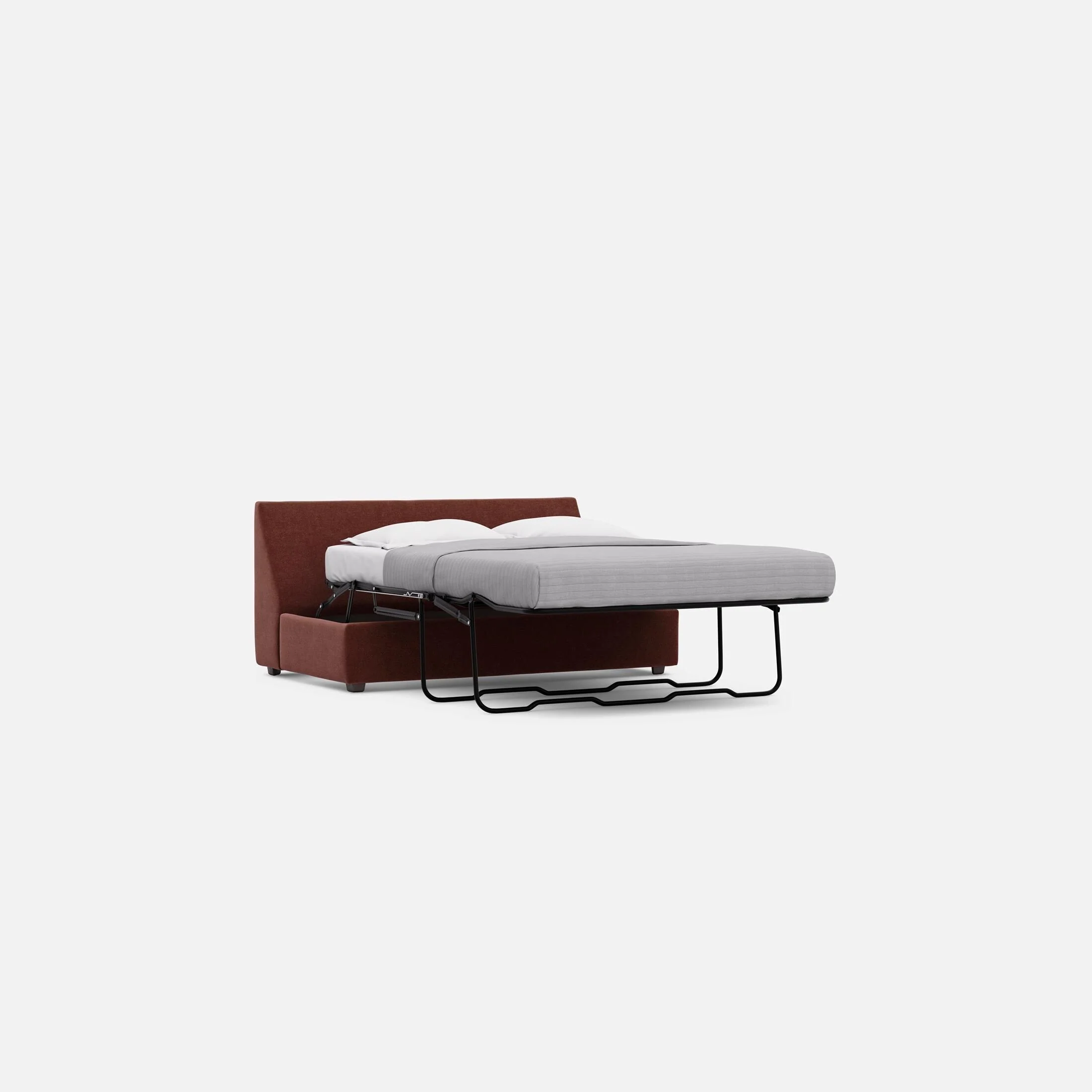 Modular One Armless Full Innerspring Sleeper Sofa - Image 66