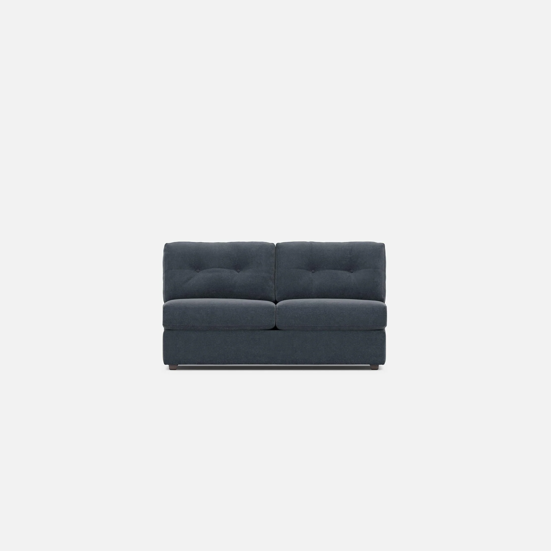 Modular One Armless Full Memory Foam Sleeper Sofa - Image 19