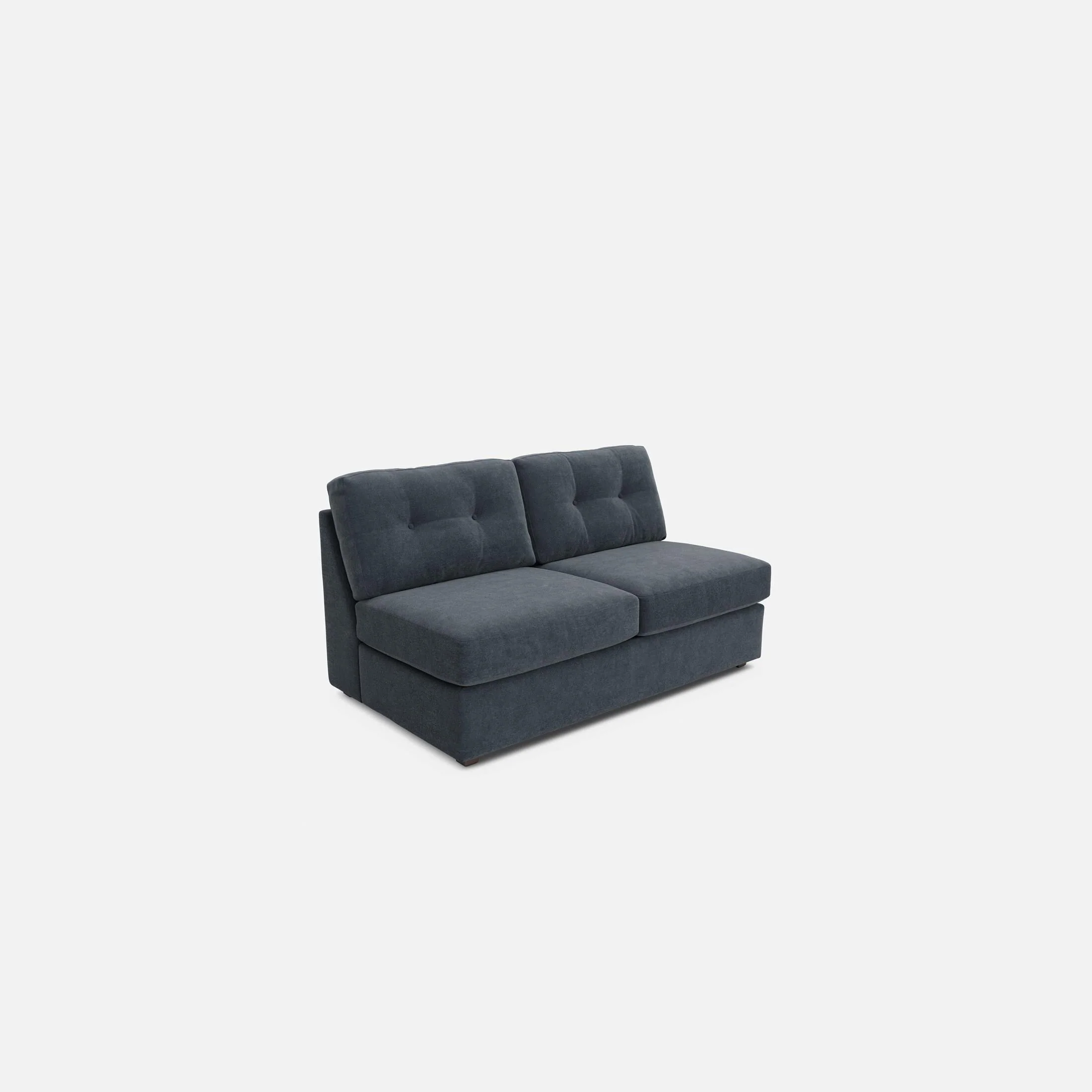 Modular One Armless Full Memory Foam Sleeper Sofa - Image 21