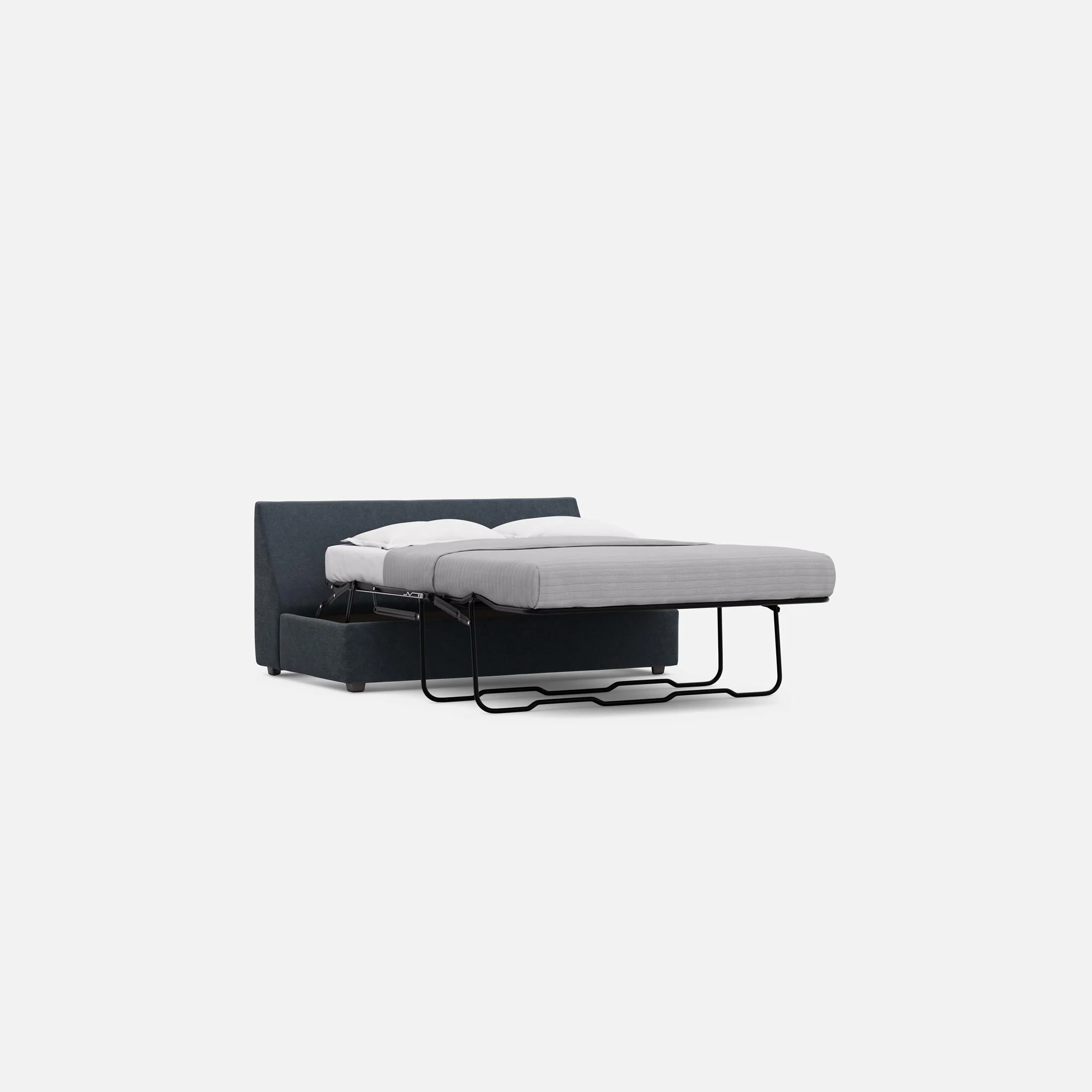 Modular One Armless Full Memory Foam Sleeper Sofa - Image 24