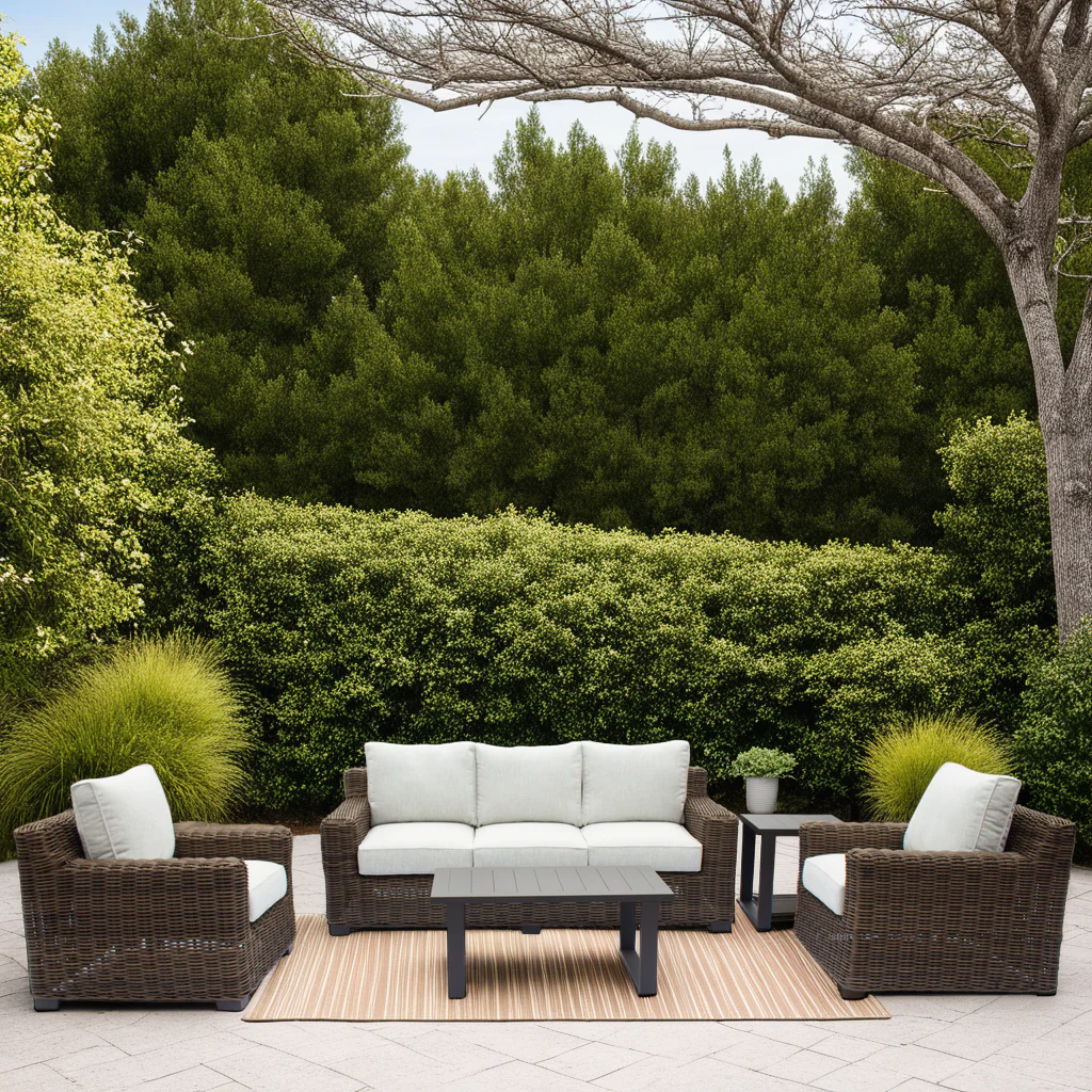Brooklyn Outdoor Patio Swivel Lounge Chair - Image 2