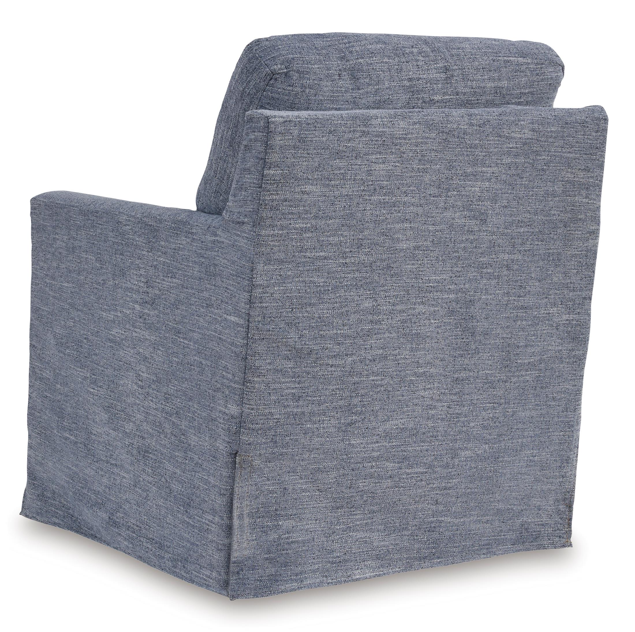 Nenana Next-Gen Nuvella Swivel Glider Accent Chair - Image 11