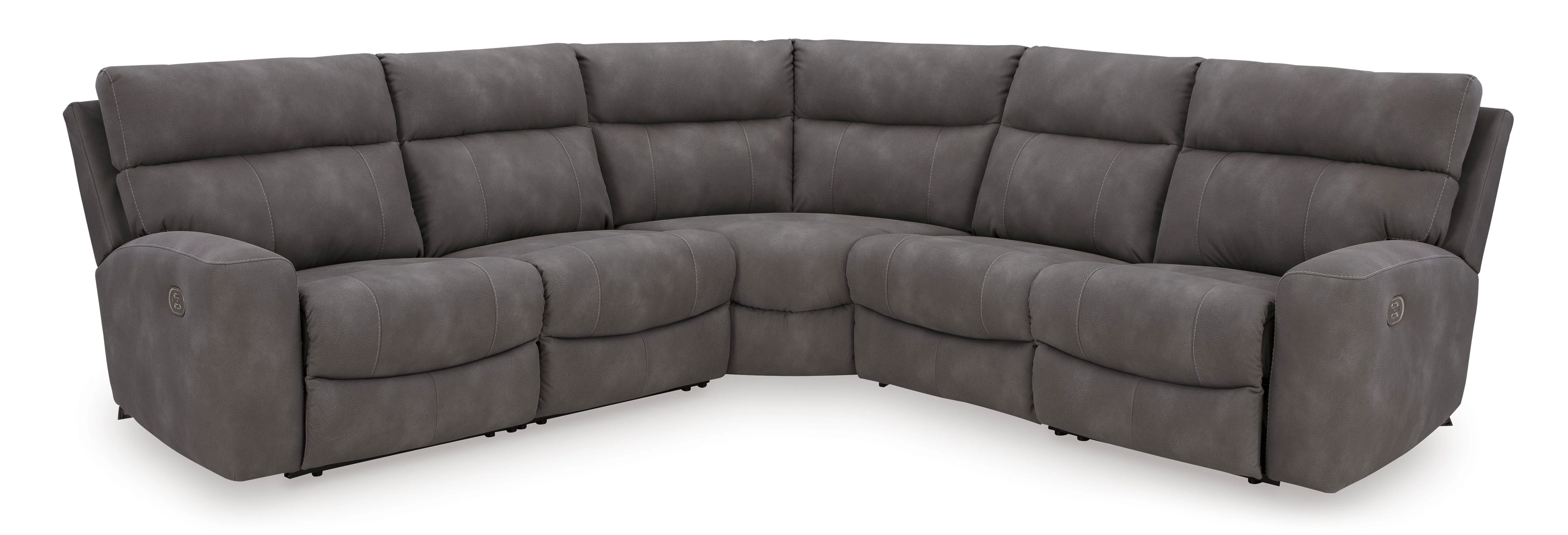 Next-Gen DuraPella 5-Piece Power Reclining Sectional - Image 4