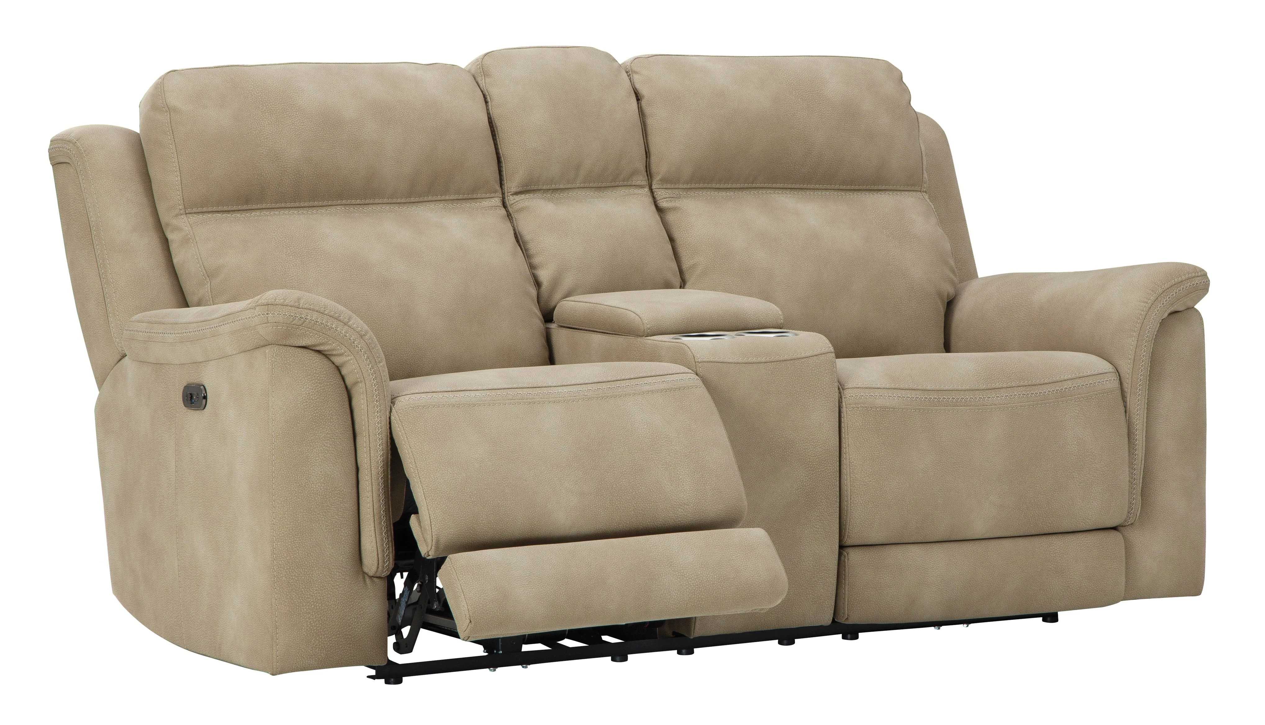 Next-Gen DuraPella Power Reclining Loveseat with Console - Image 5