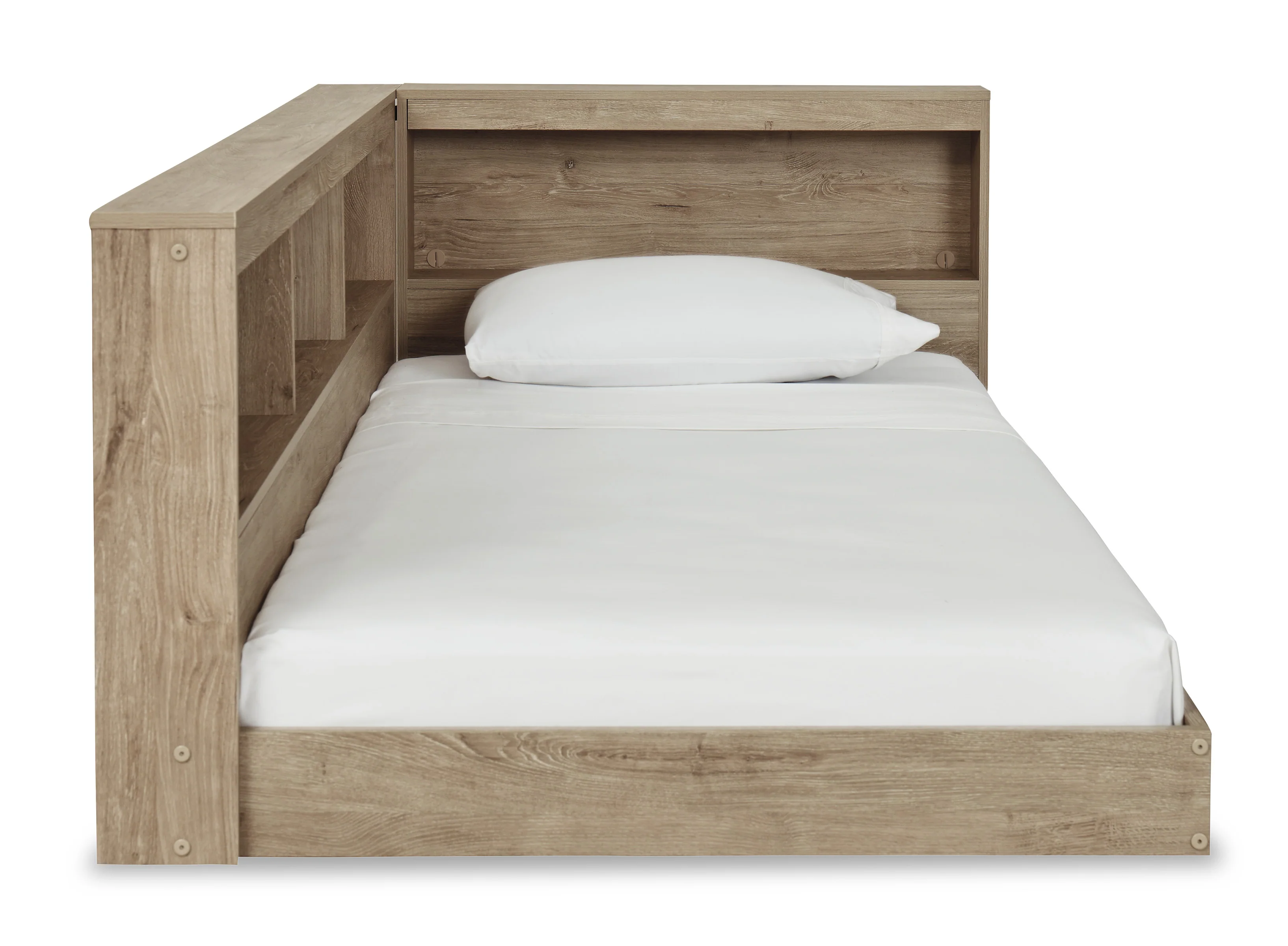 Oliah Bookcase Storage Bed - Image 4