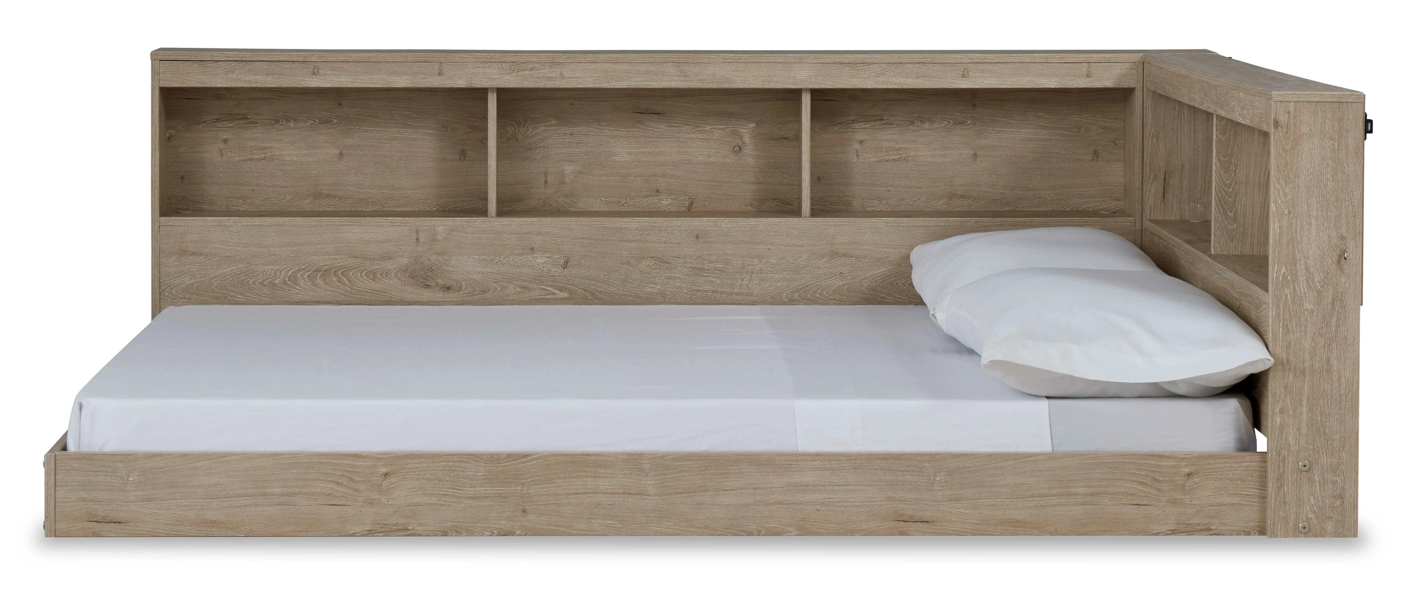 Oliah Bookcase Storage Bed - Image 7