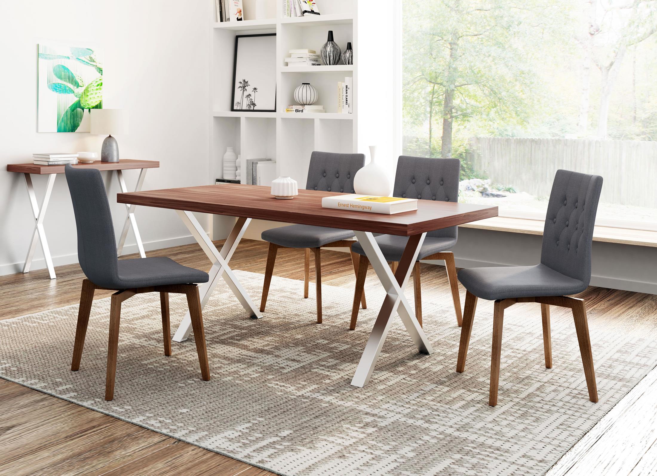 Orebro Dining Chair (Set of 2) Graphite - Image 2