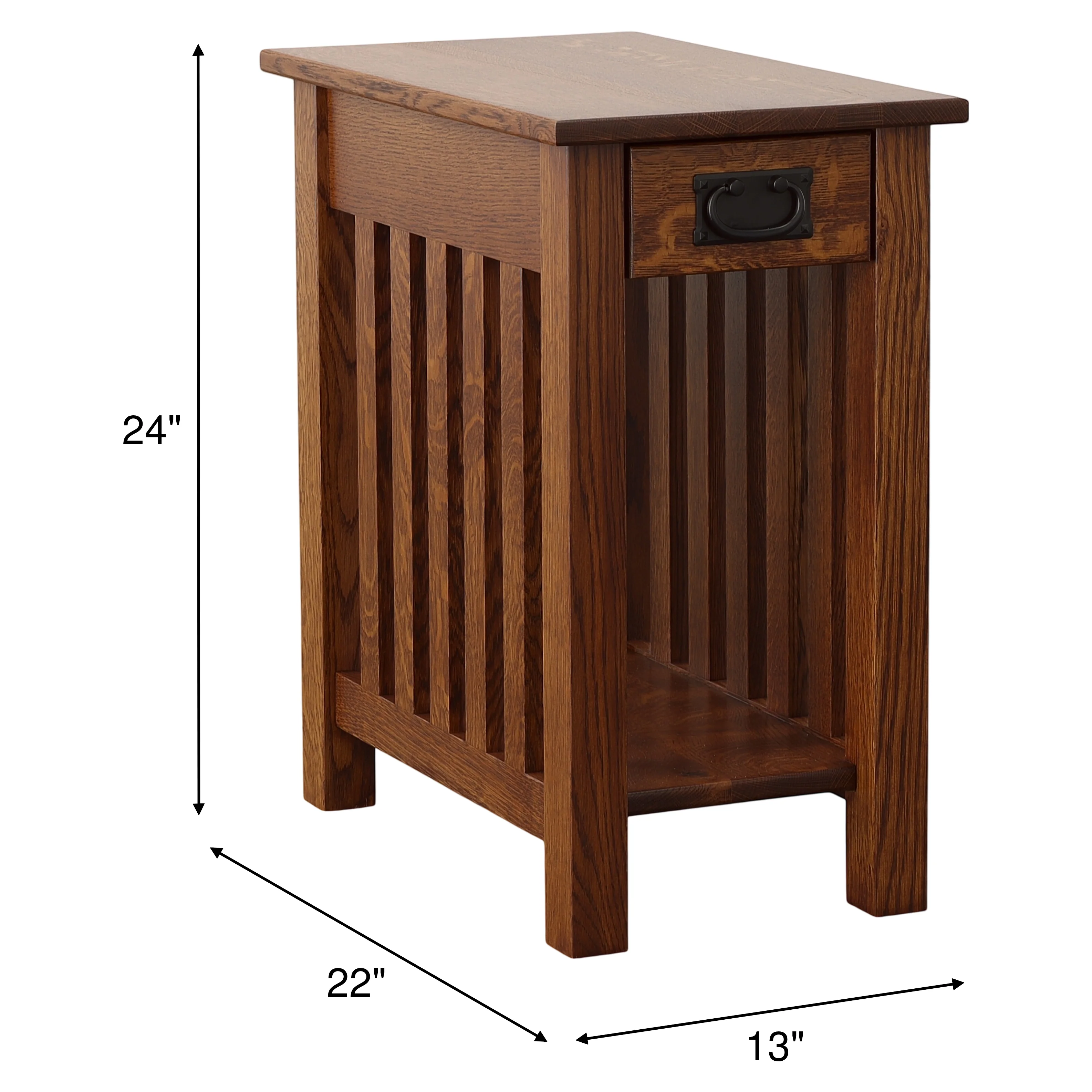 Oxford Mission Chairside End Table - Image 3