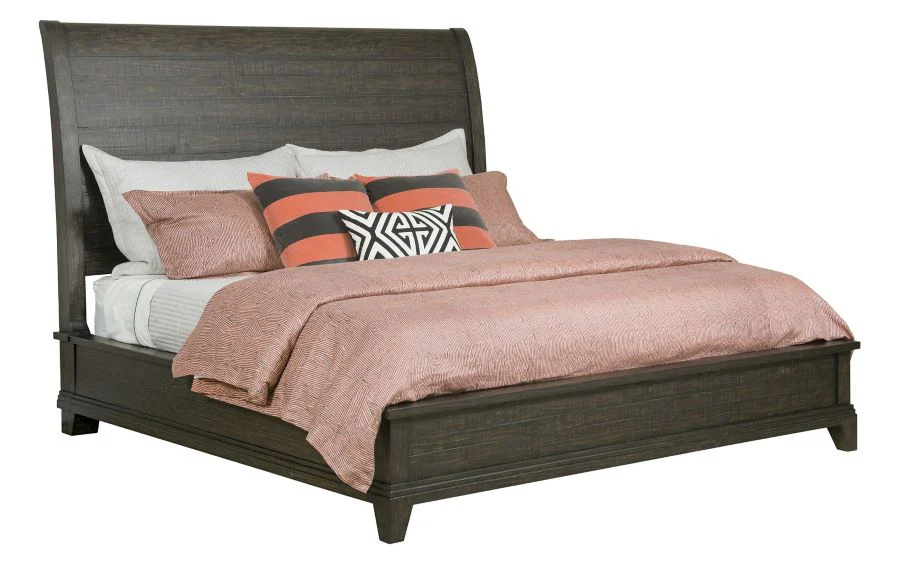 Plank Road Sleigh Bed