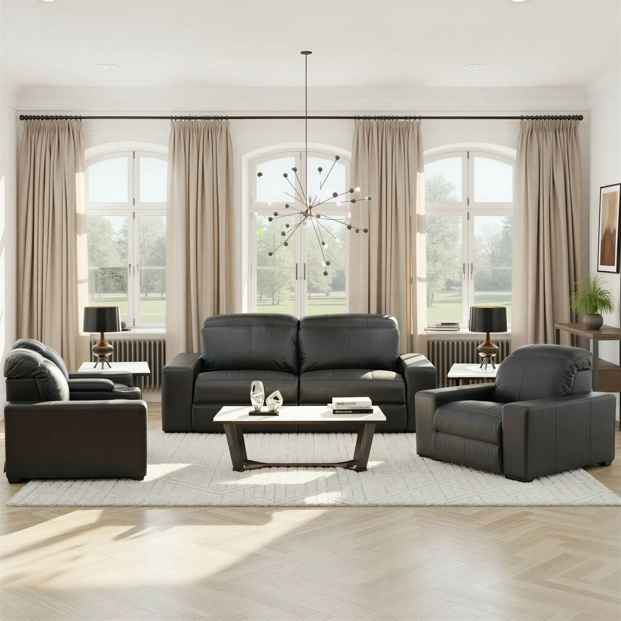 Evren Power Leather Recliner - Image 16