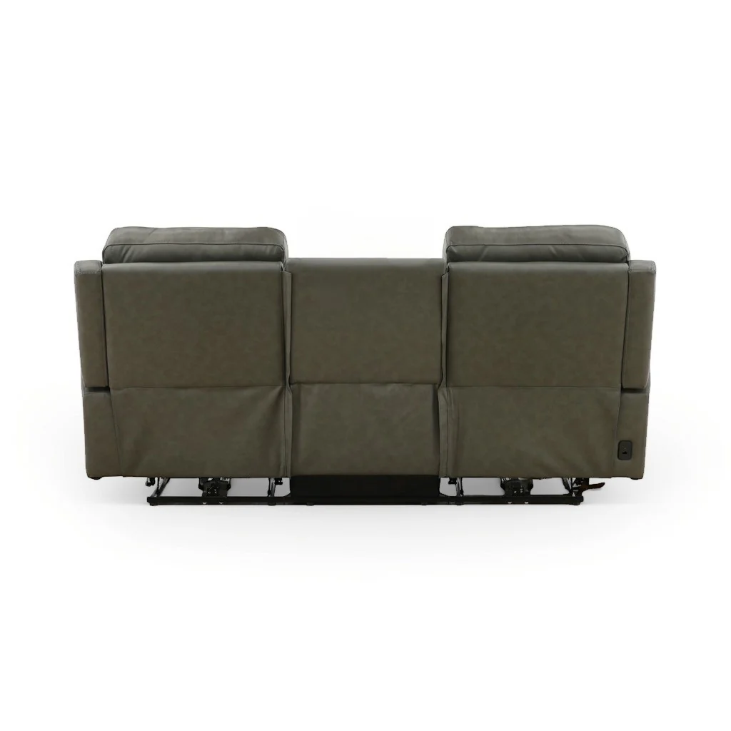 Samarah Power Reclining Leather Sofa - Image 38