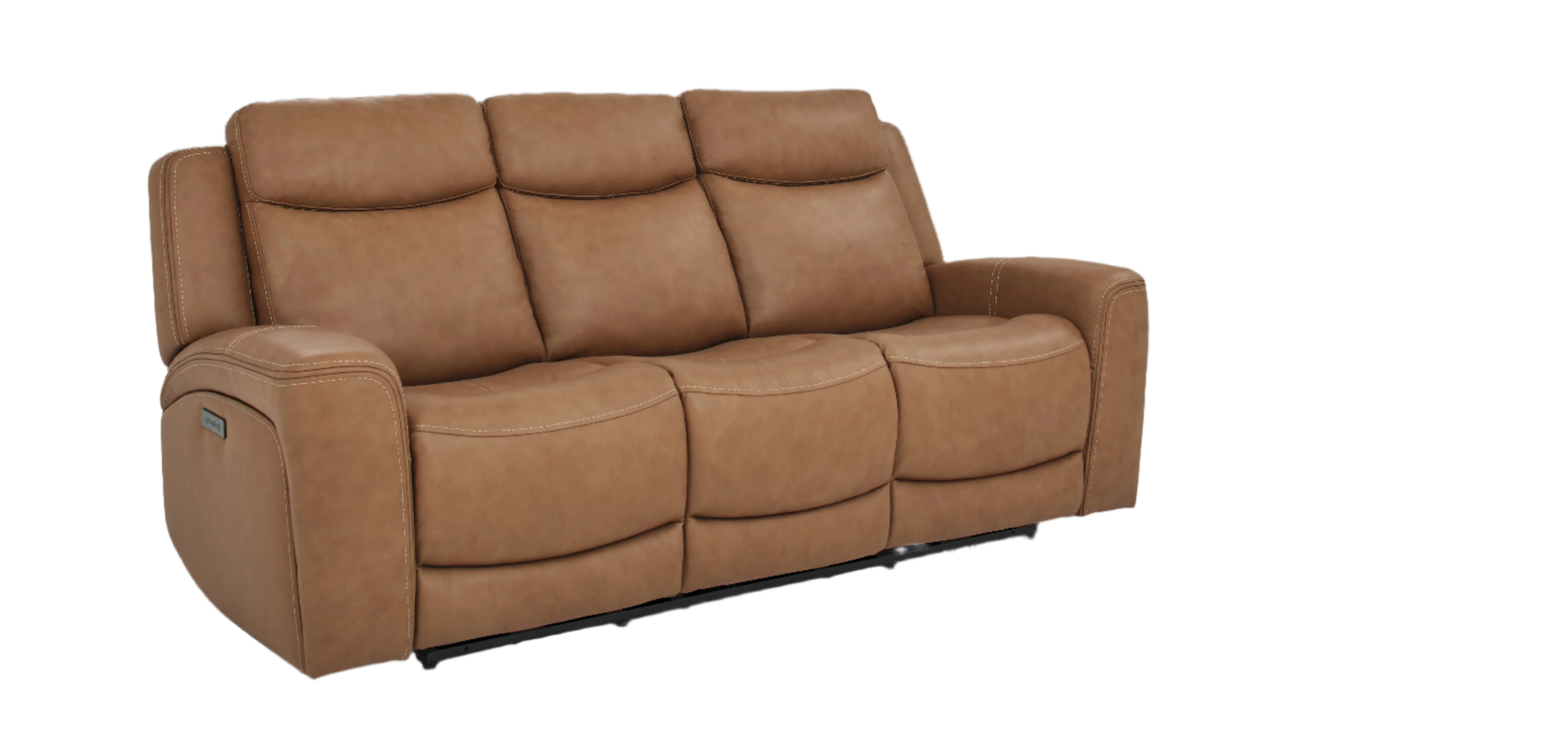 Davidson Power Reclining Leather Sofa - Image 5
