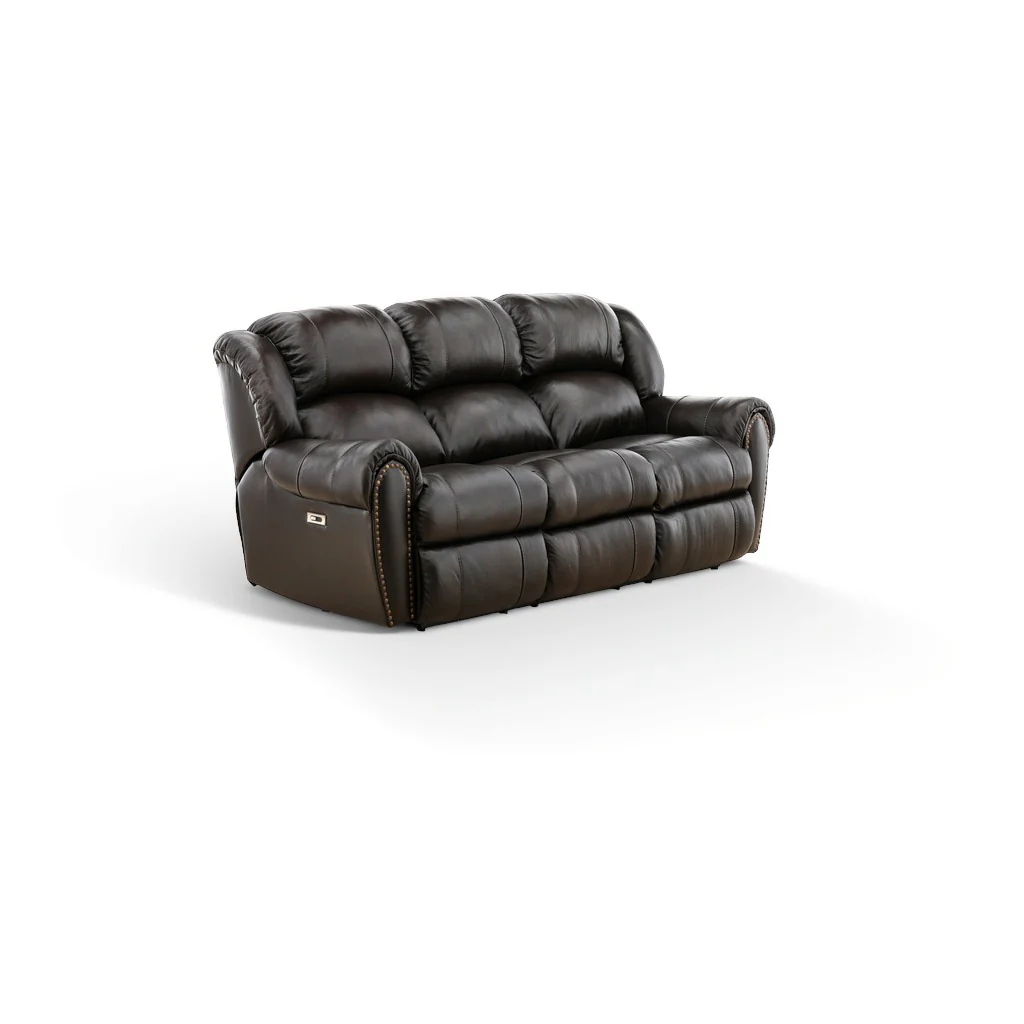 Falynn Leather Power Reclining Sofa - Image 3