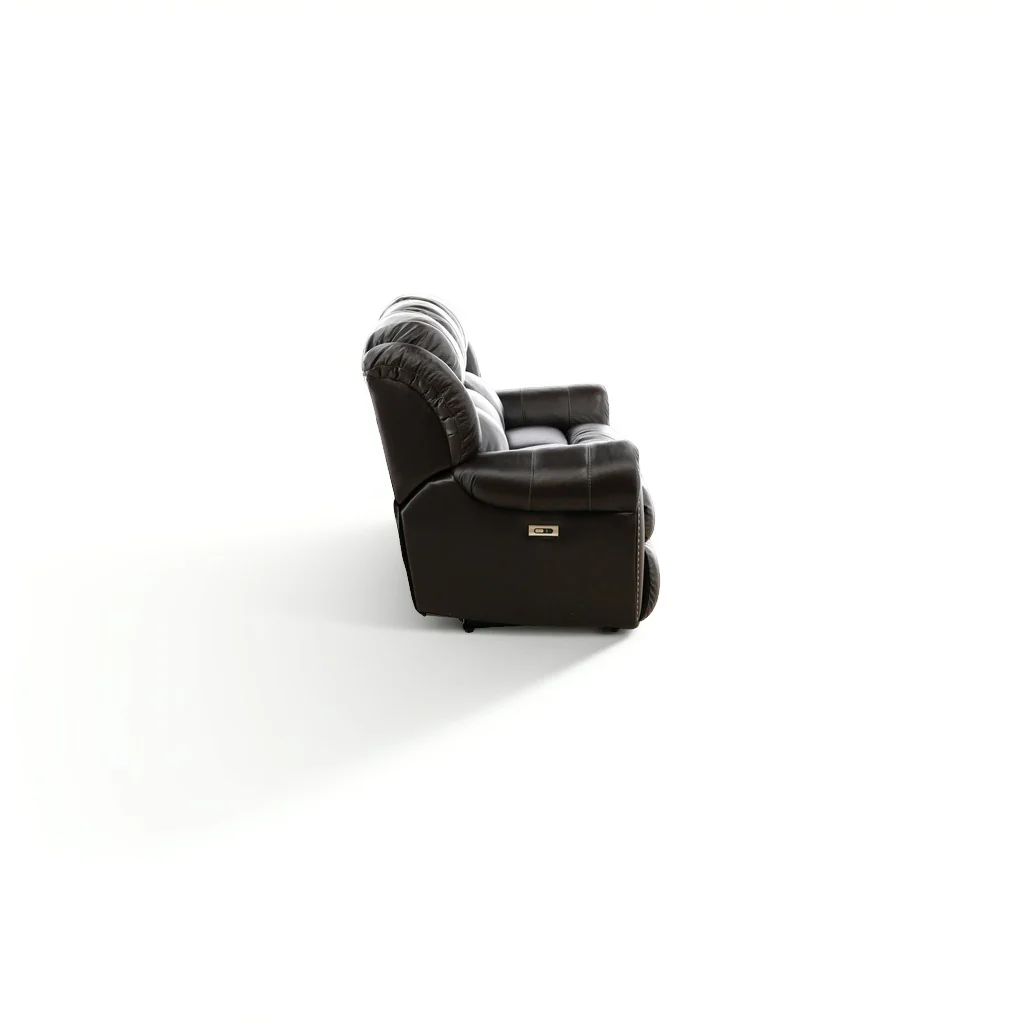 Falynn Leather Power Reclining Sofa - Image 5