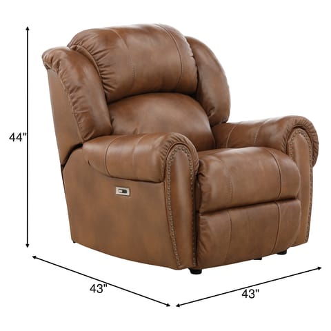 Falynn Leather Power Rocker Recliner - Image 11