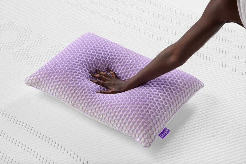 Purple Harmony 5.5" Low Pillow - Image 3
