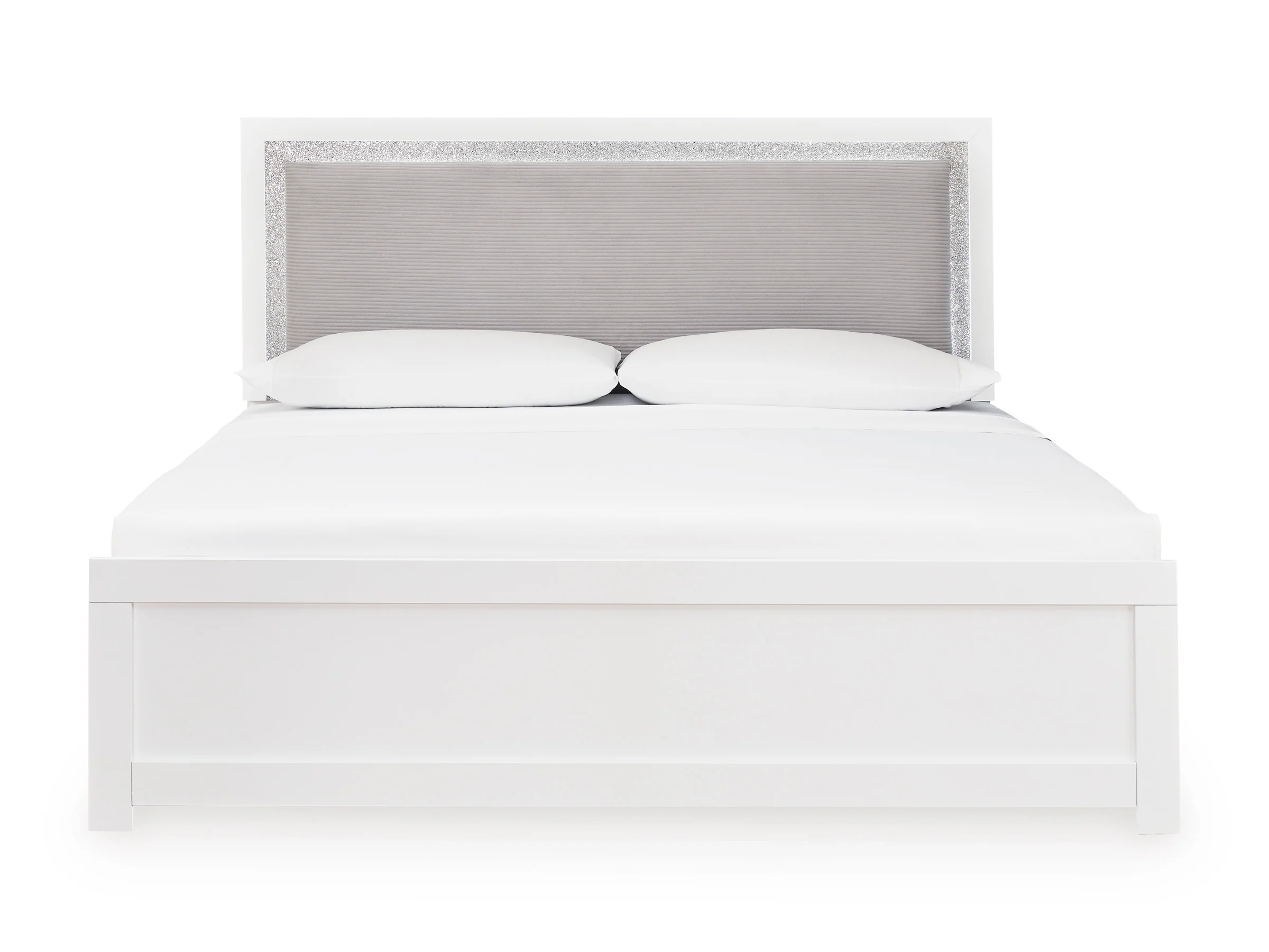 Raechalla Upholstered Panel Bed - Image 9