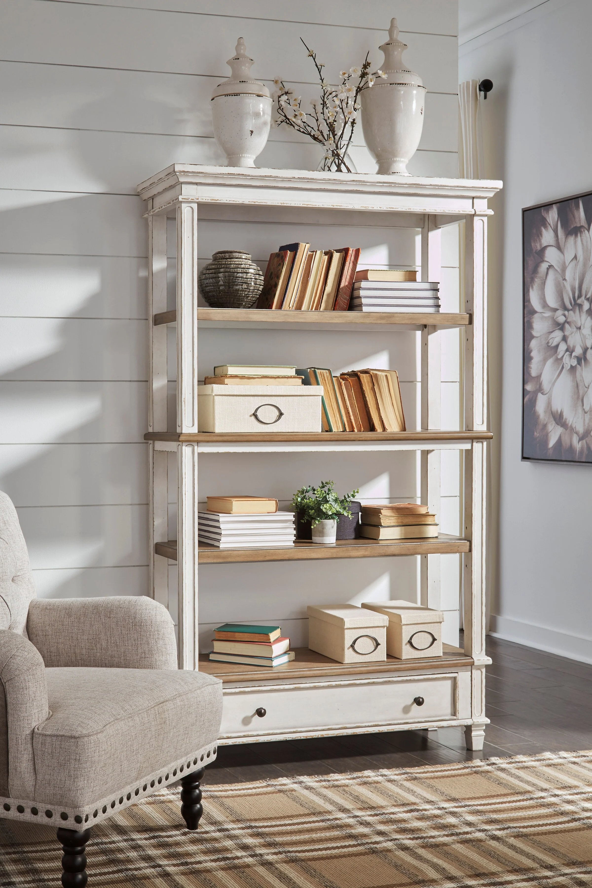 Realyn 75" Bookcase - Image 2