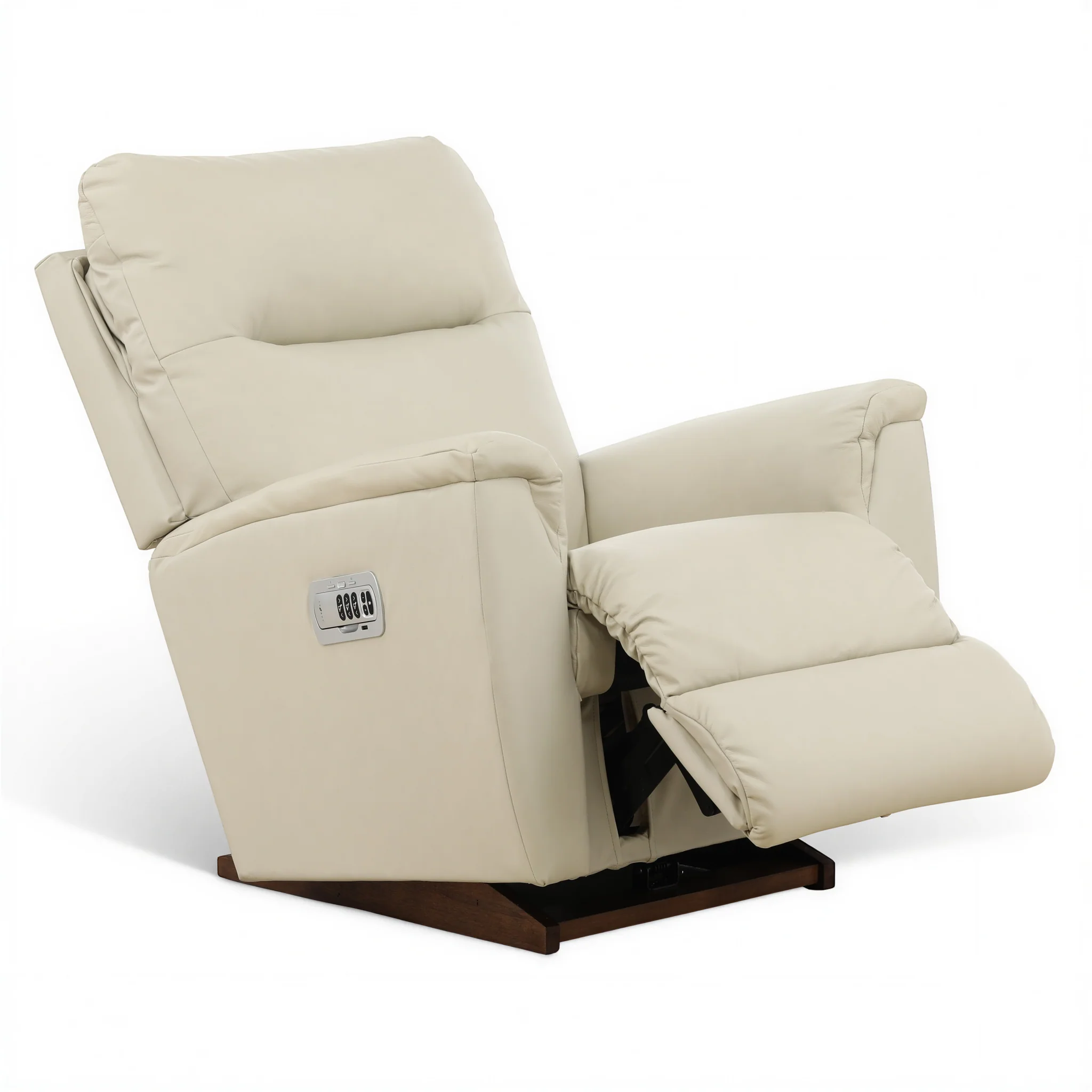 La-Z-Boy Norton Leather Power Rocker Recliner - Image 7