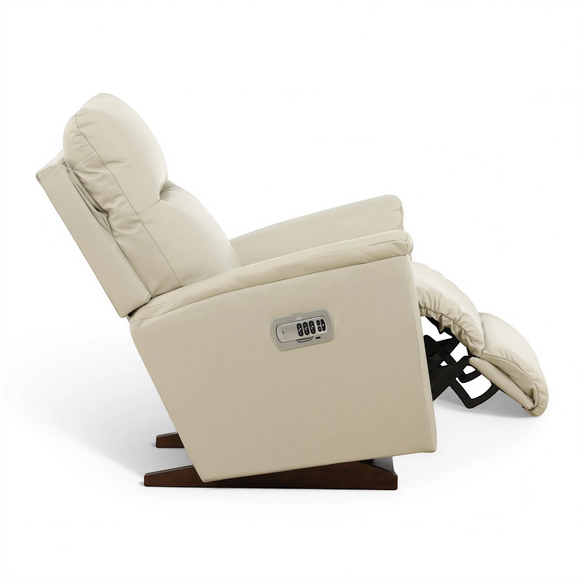 La-Z-Boy Norton Leather Power Rocker Recliner - Image 9