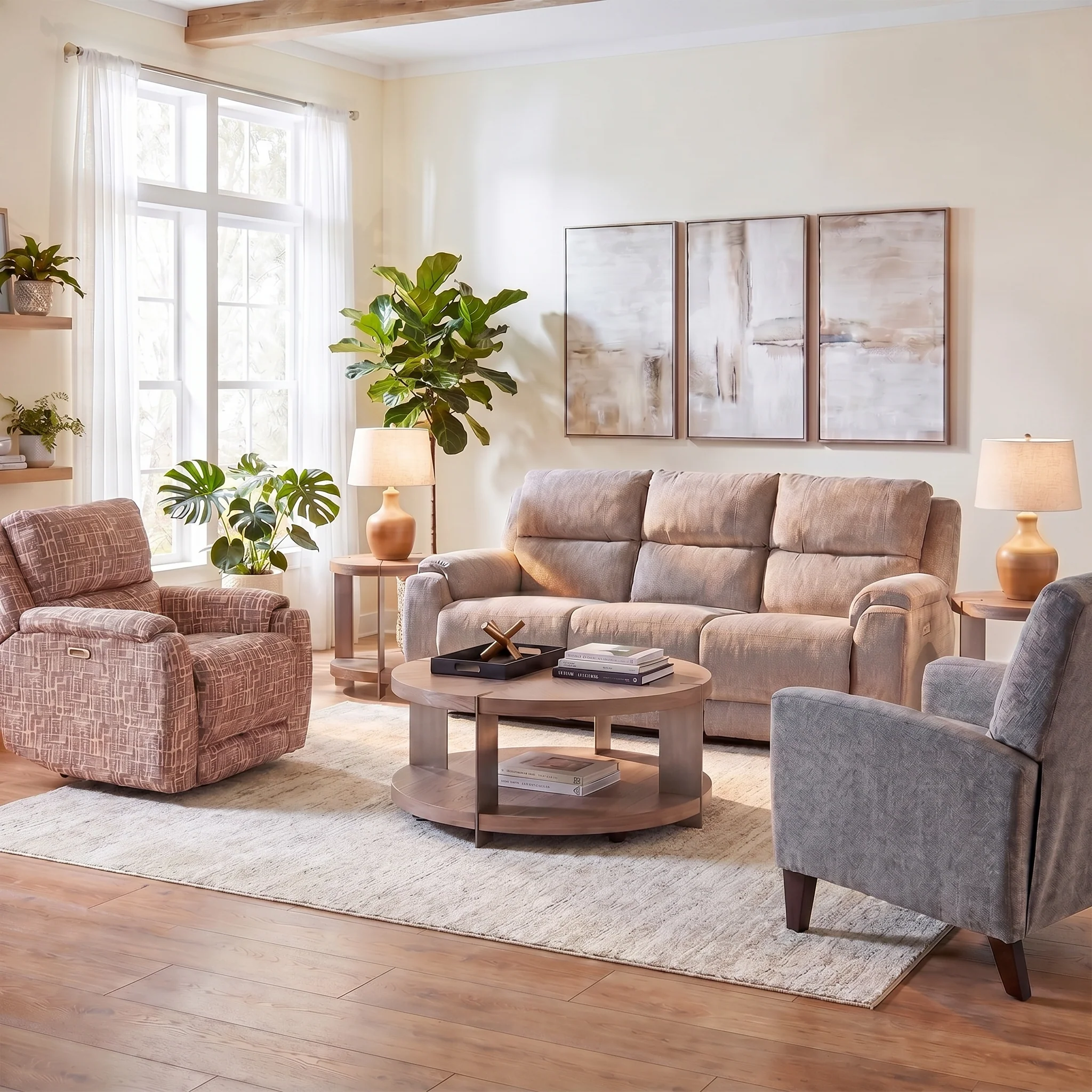 Marley Power Reclining Sofa with Power Headrest and Zero Gravity - Image 2