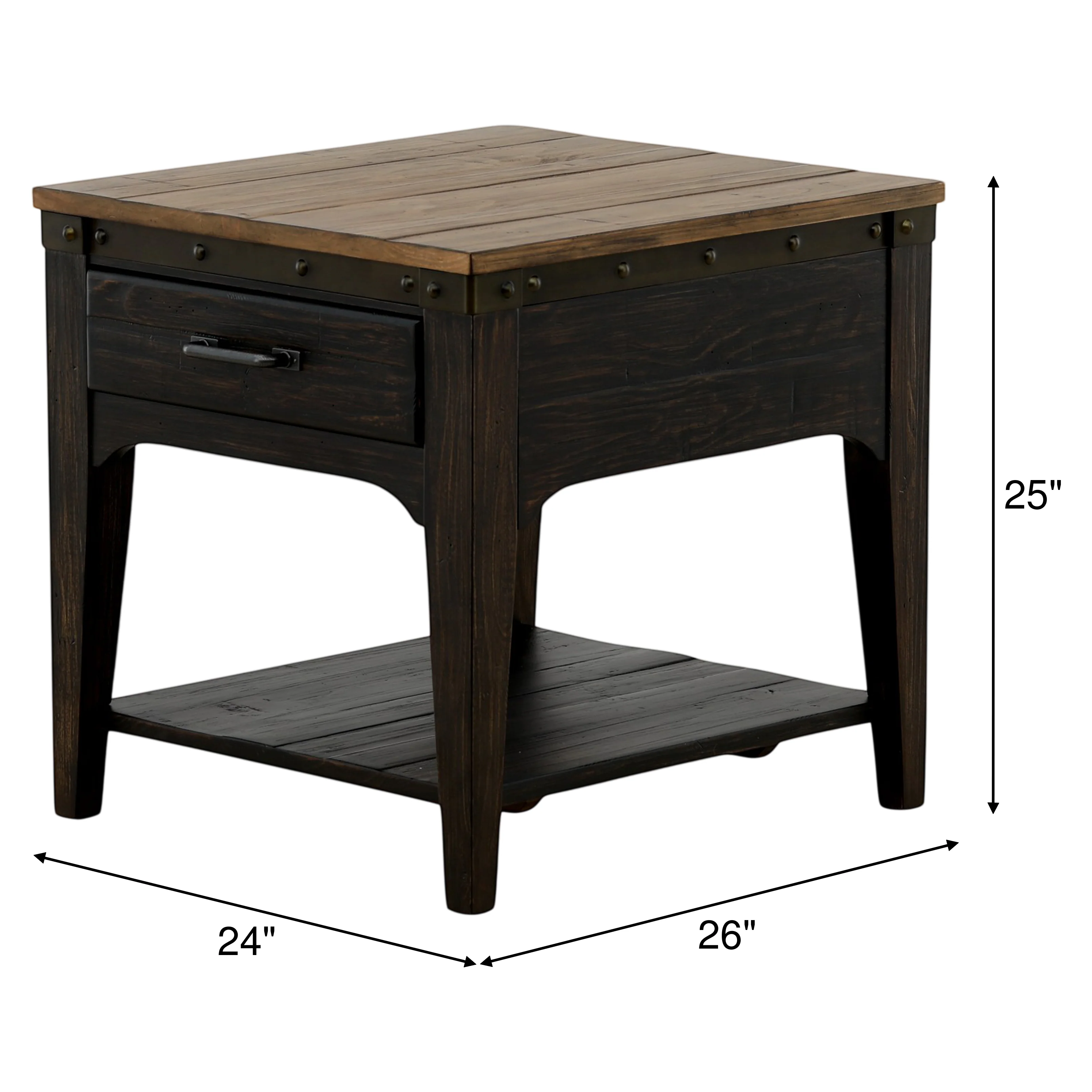 Austin Rectangular End Table - Image 3