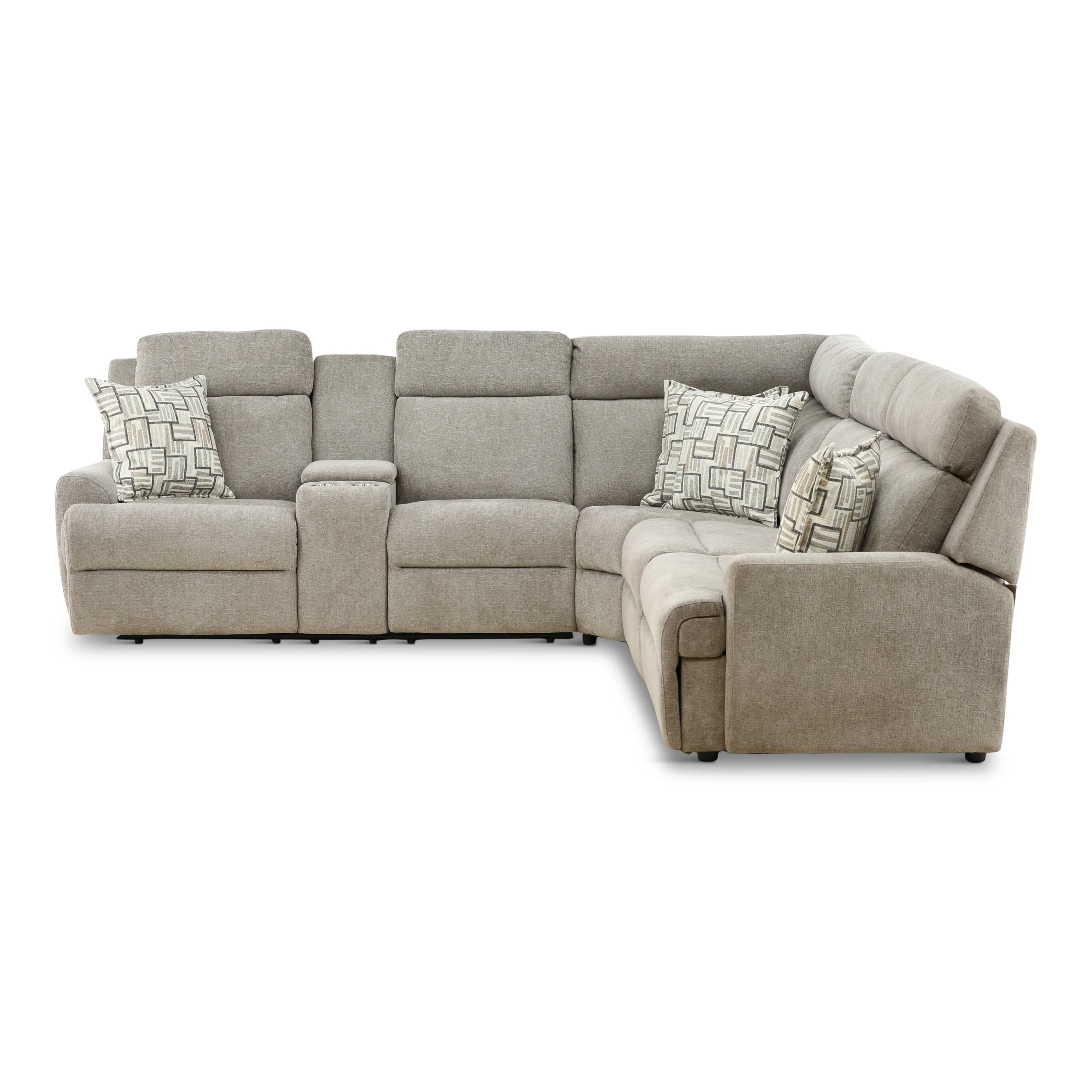 Regie 3-Piece Power Reclining Sleeper Sectional - Image 10