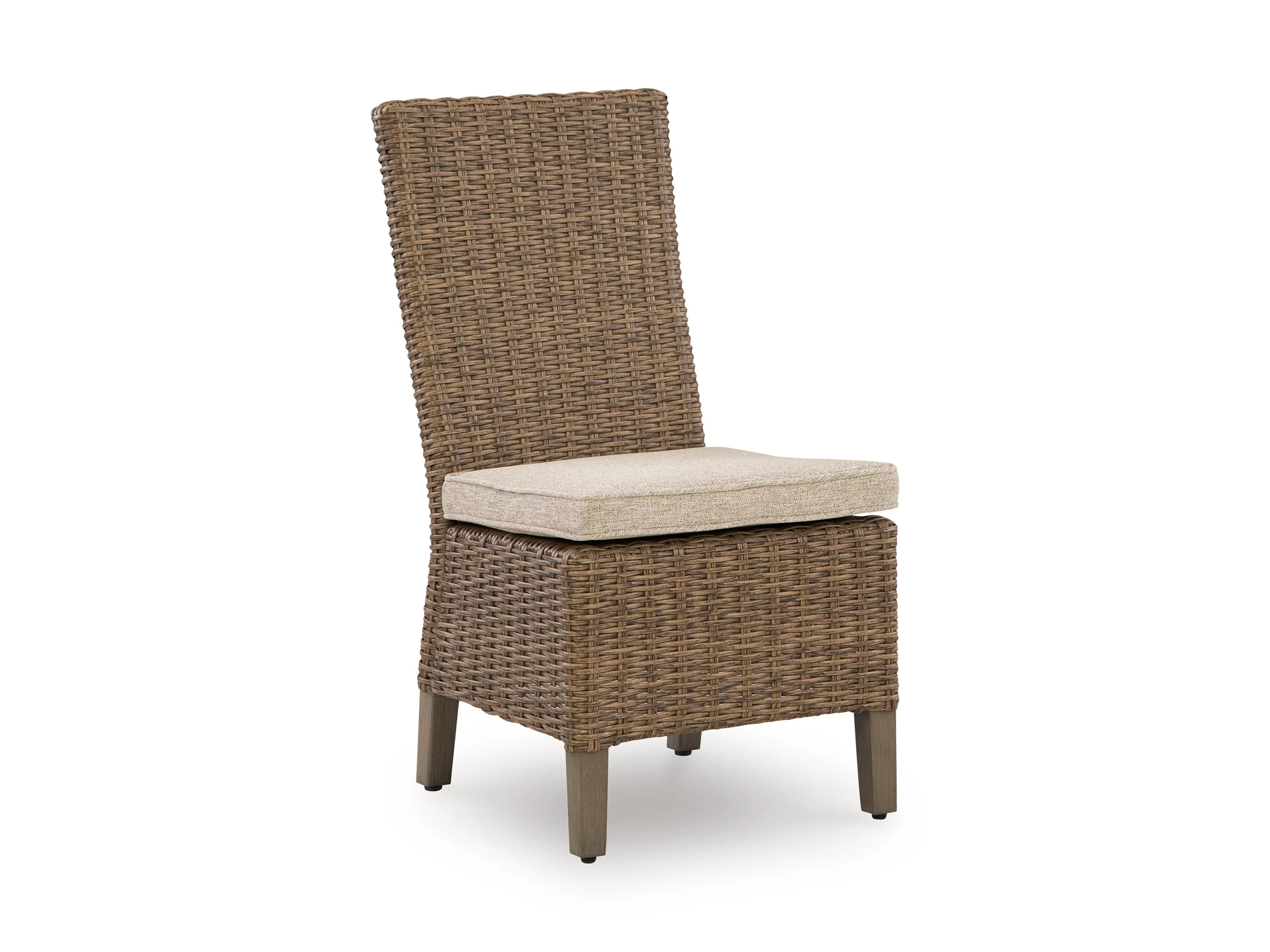 Ashley Revare Beach Outdoor Patio Side Chair with Cushion (Set of 2)