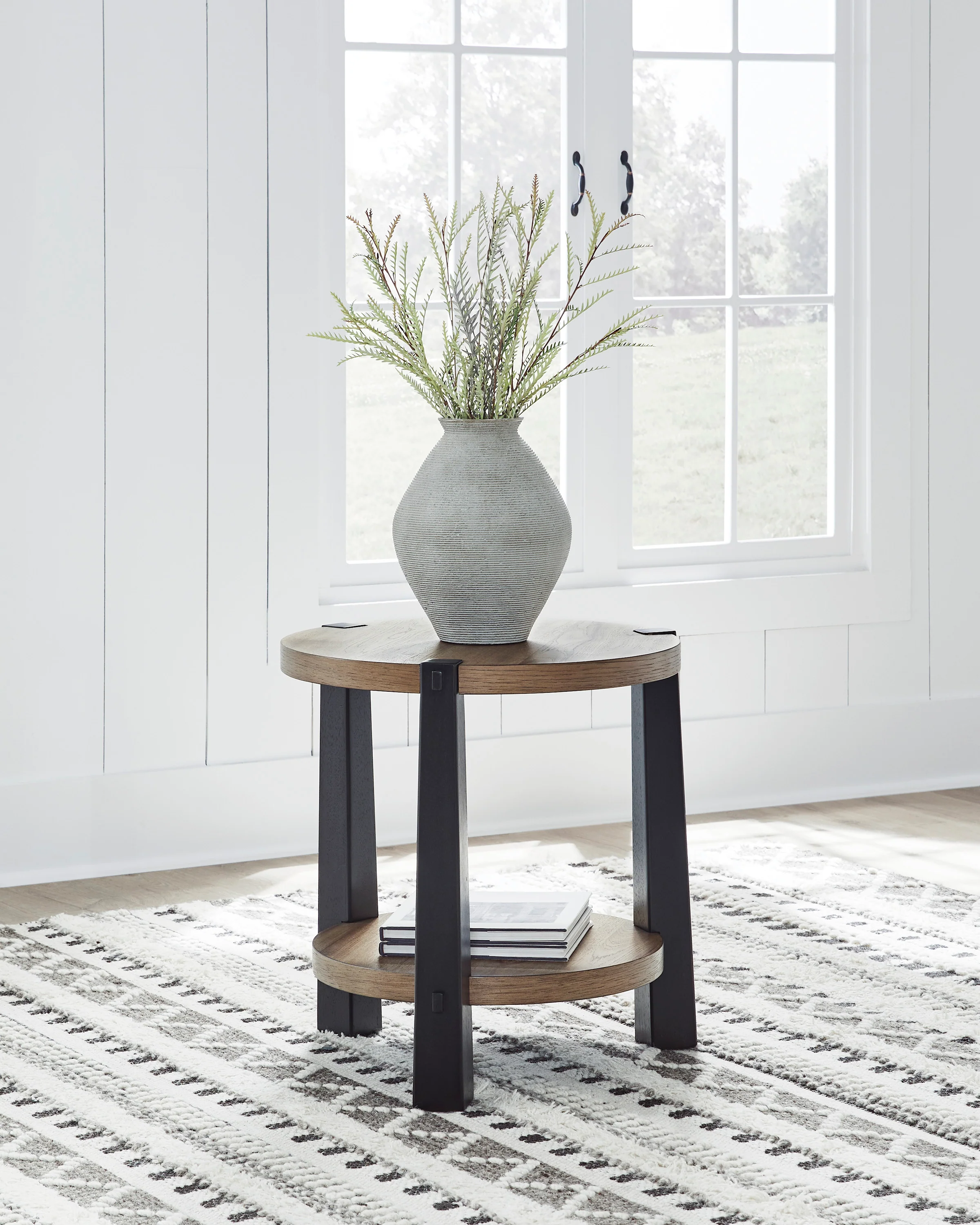 Ashley Ridgester Round End Table - Image 2