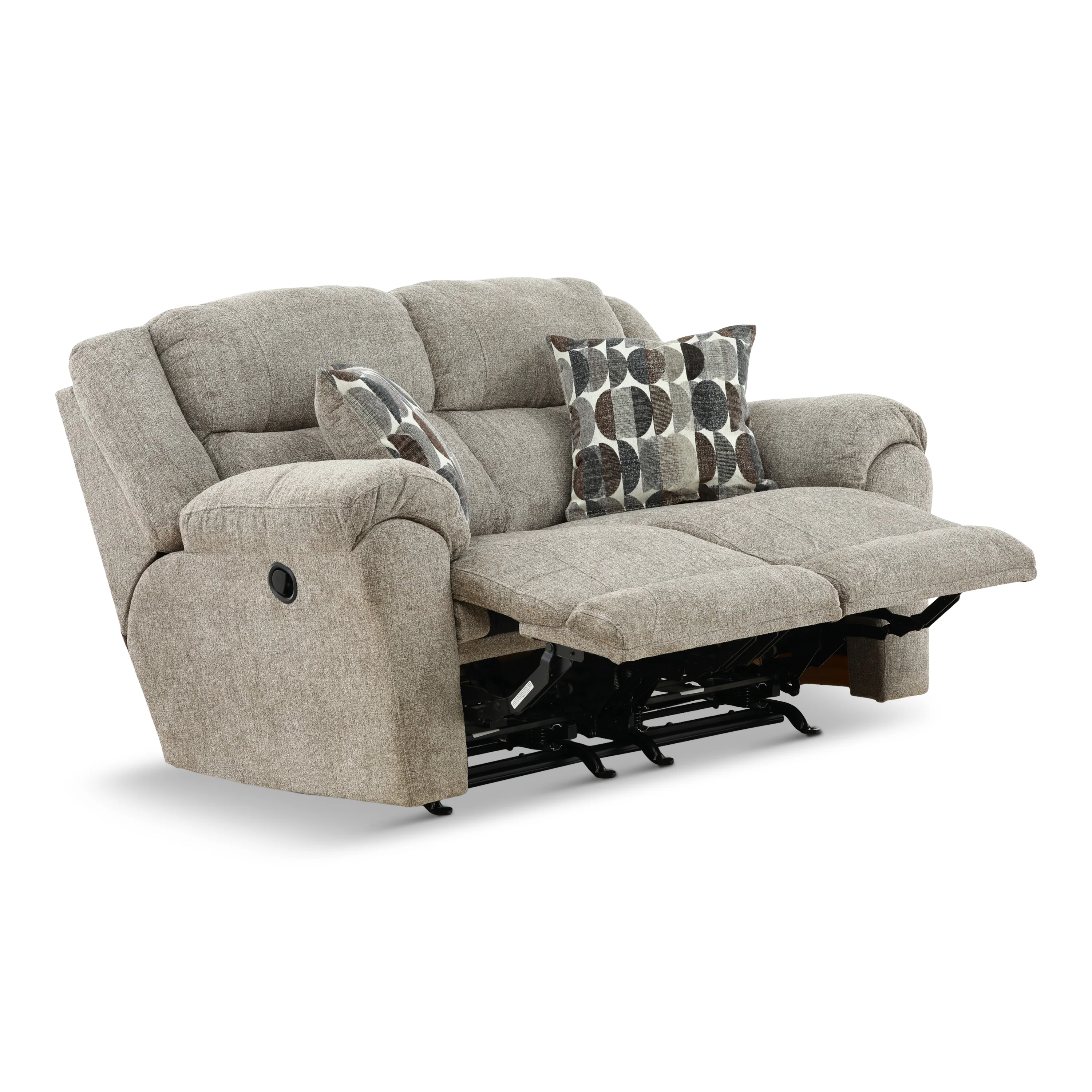 Peppar Rocking Reclining Loveseat - Image 8