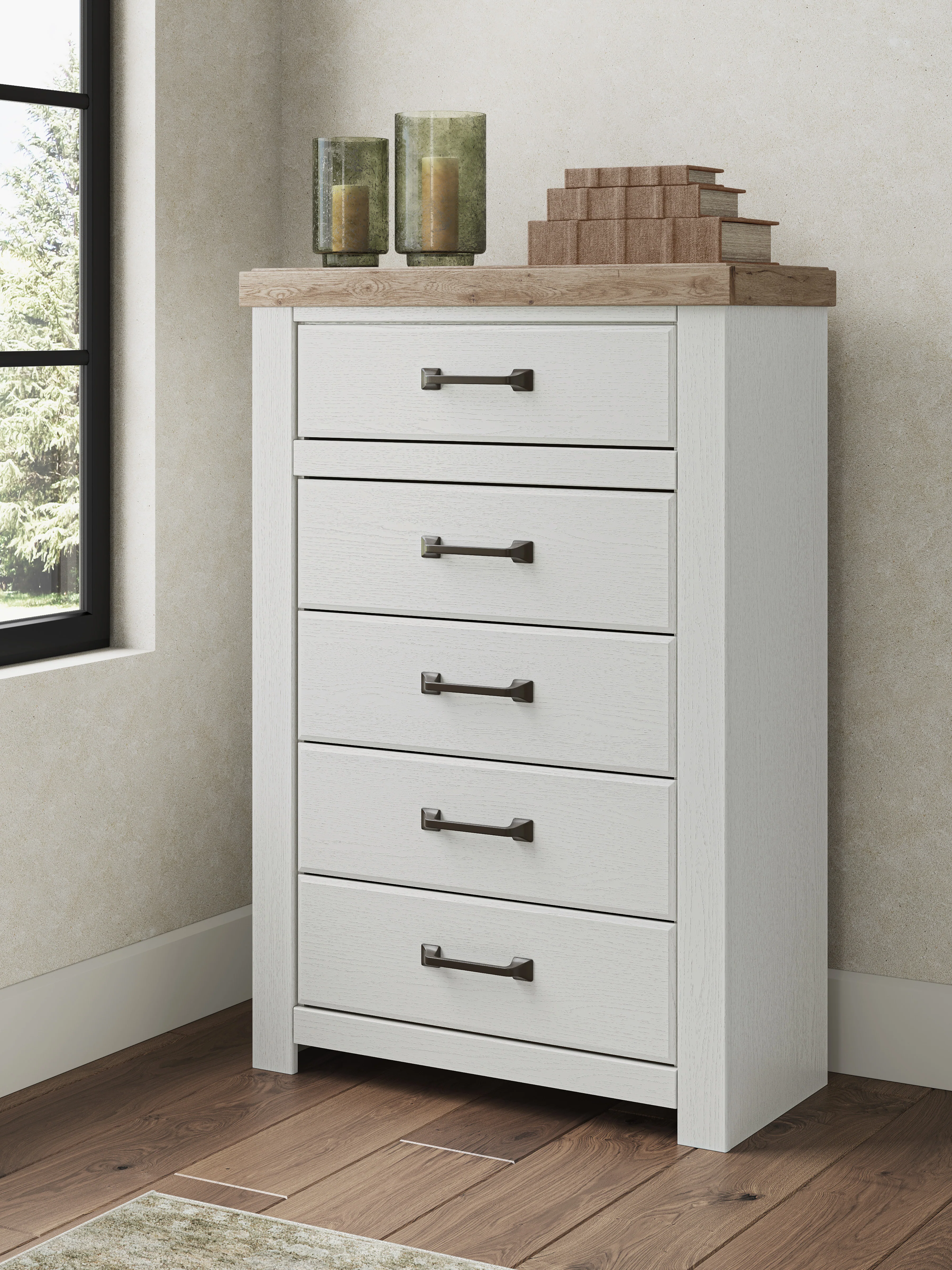 Ashley Savonport Chest of Drawers - Image 2