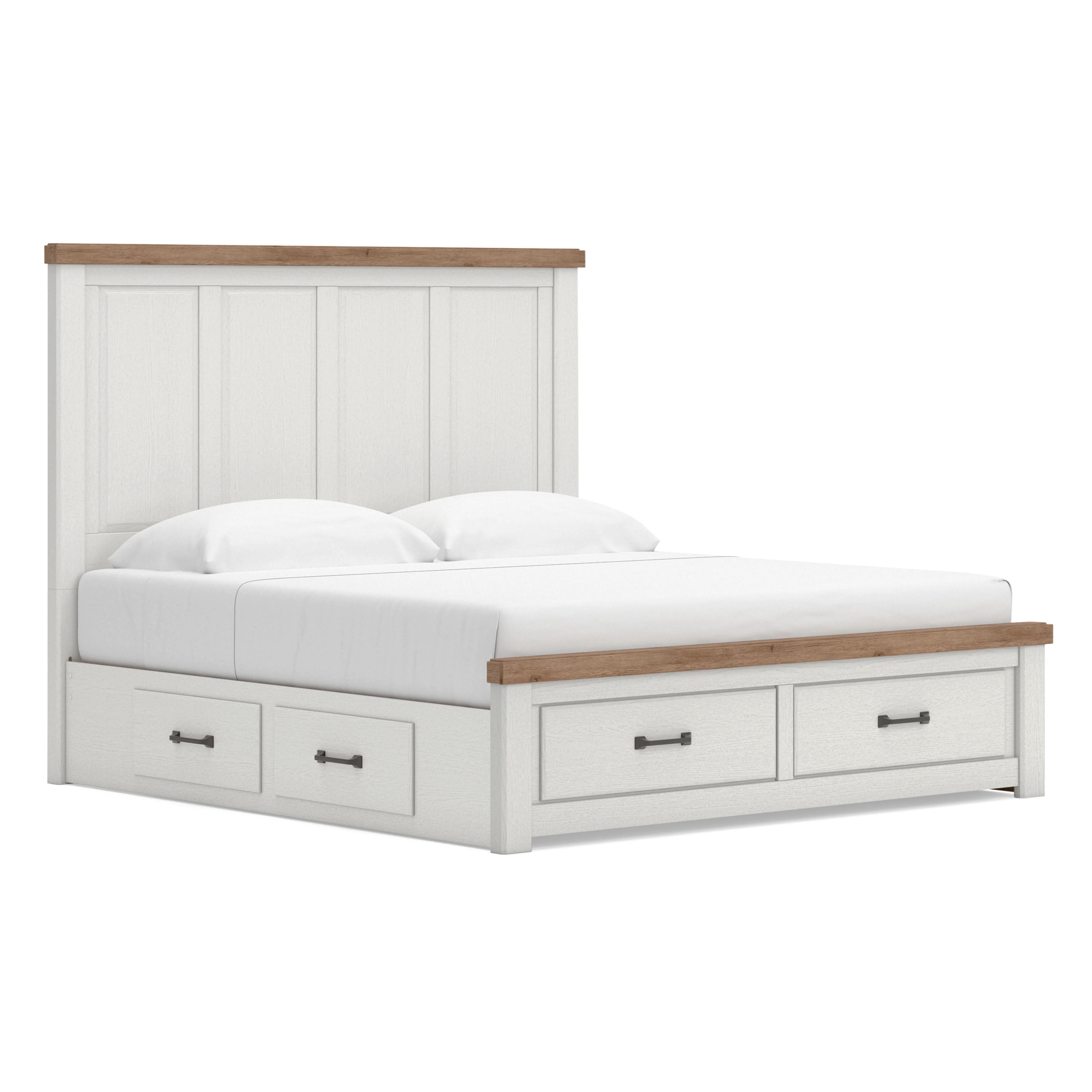 Ashley Savonport Panel Triple Storage Bed - Image 9