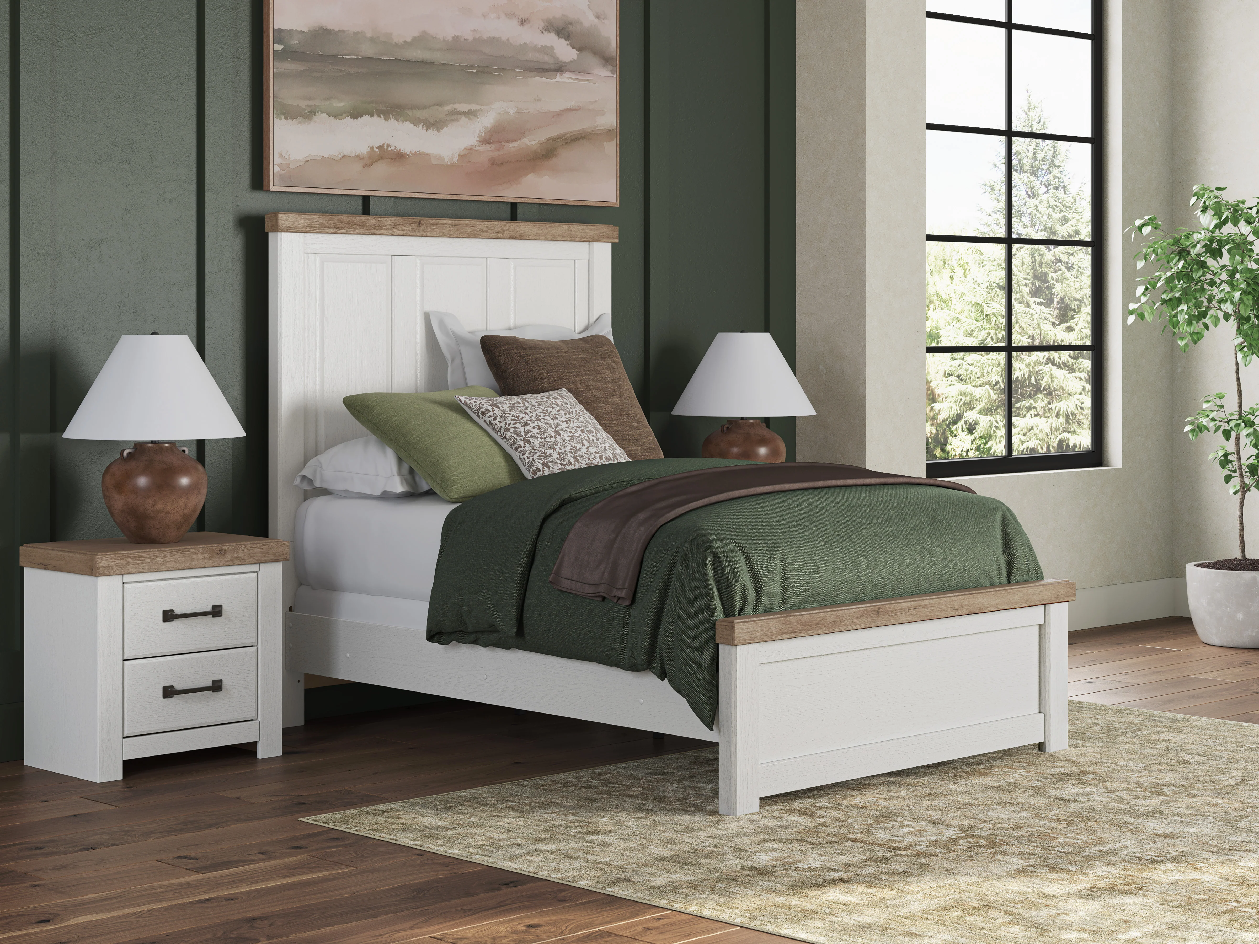 Ashely Savonport Panel Bed - Image 10