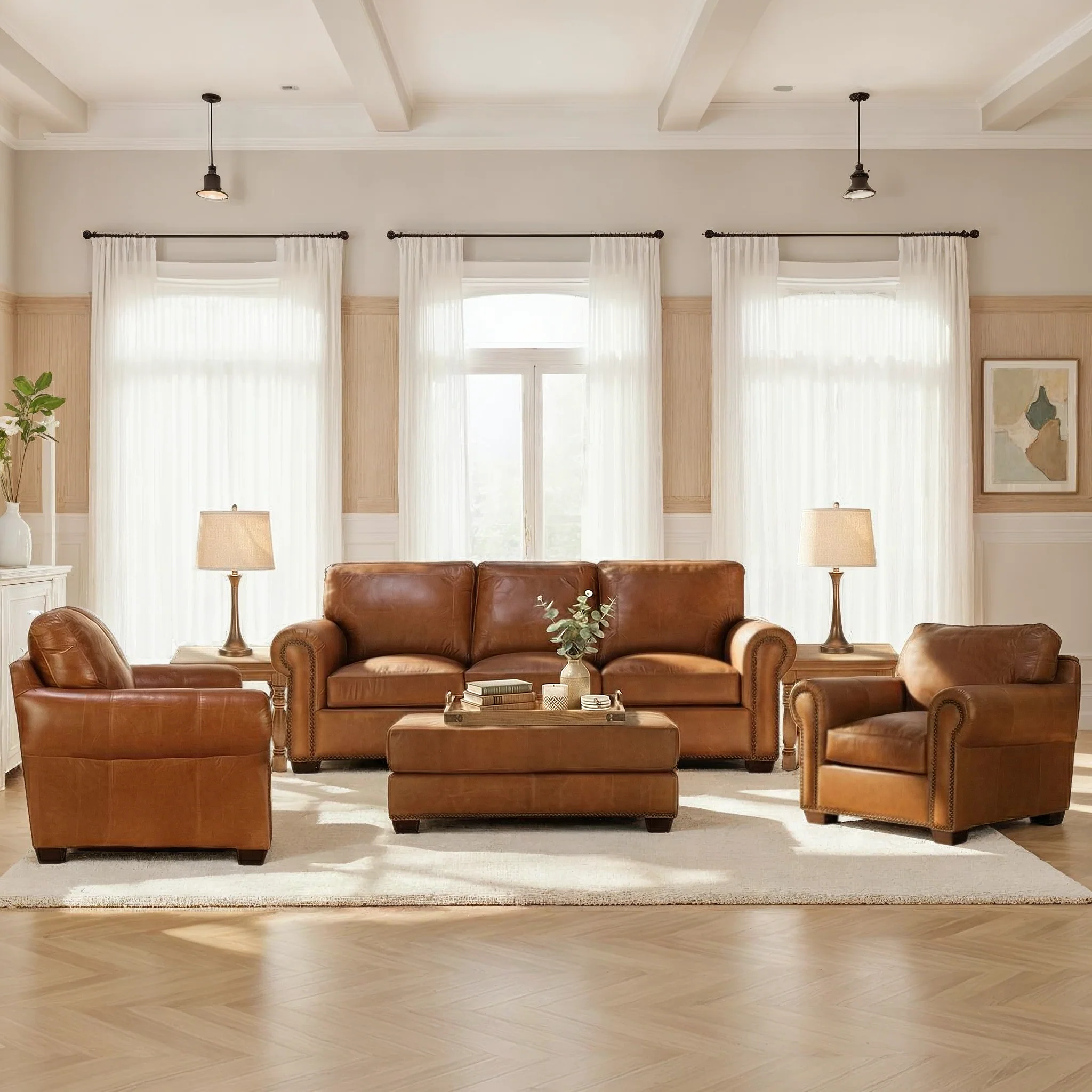 Park Avenue Cocktail Ottoman - Image 2