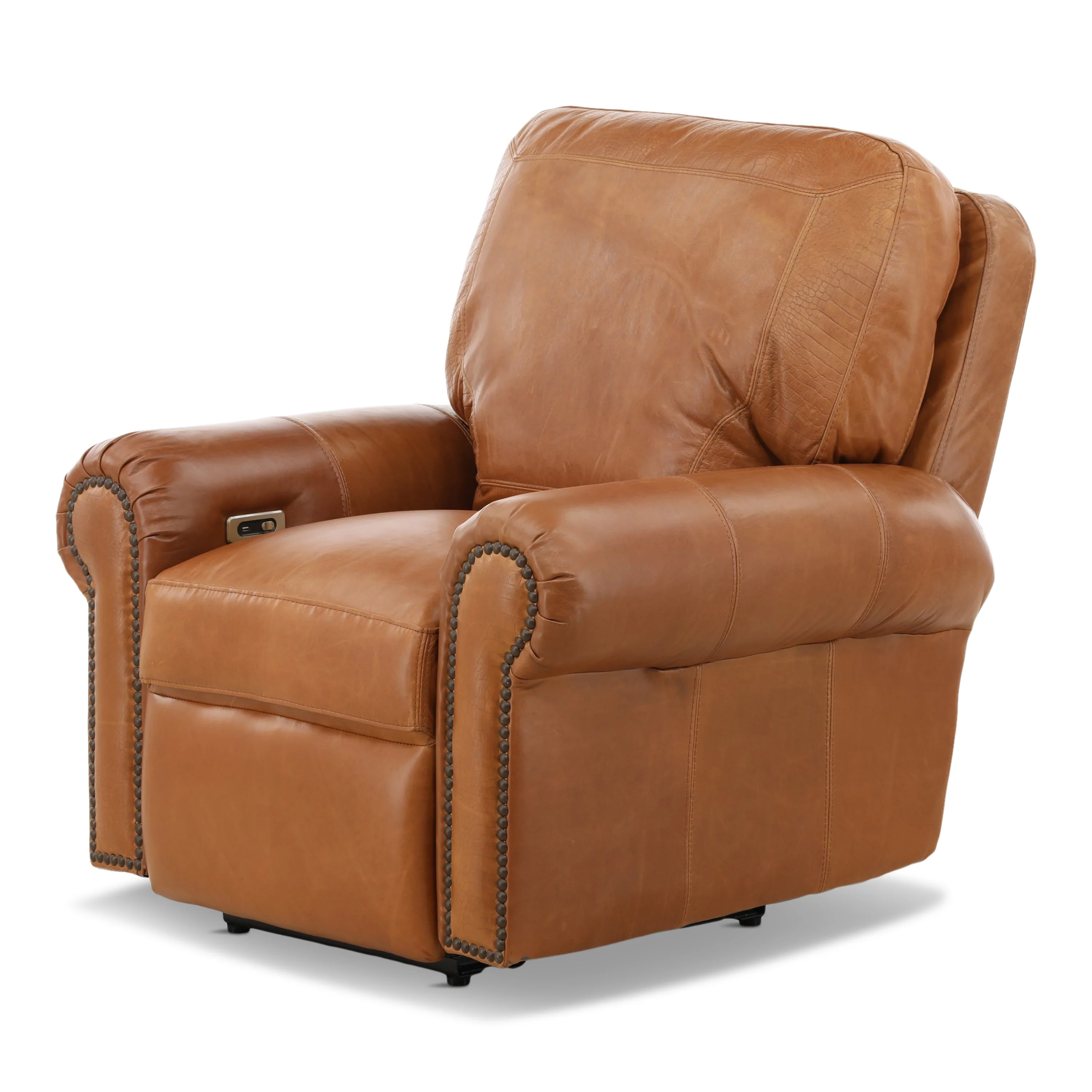 Park Avenue Leather Power Recliner - Image 6