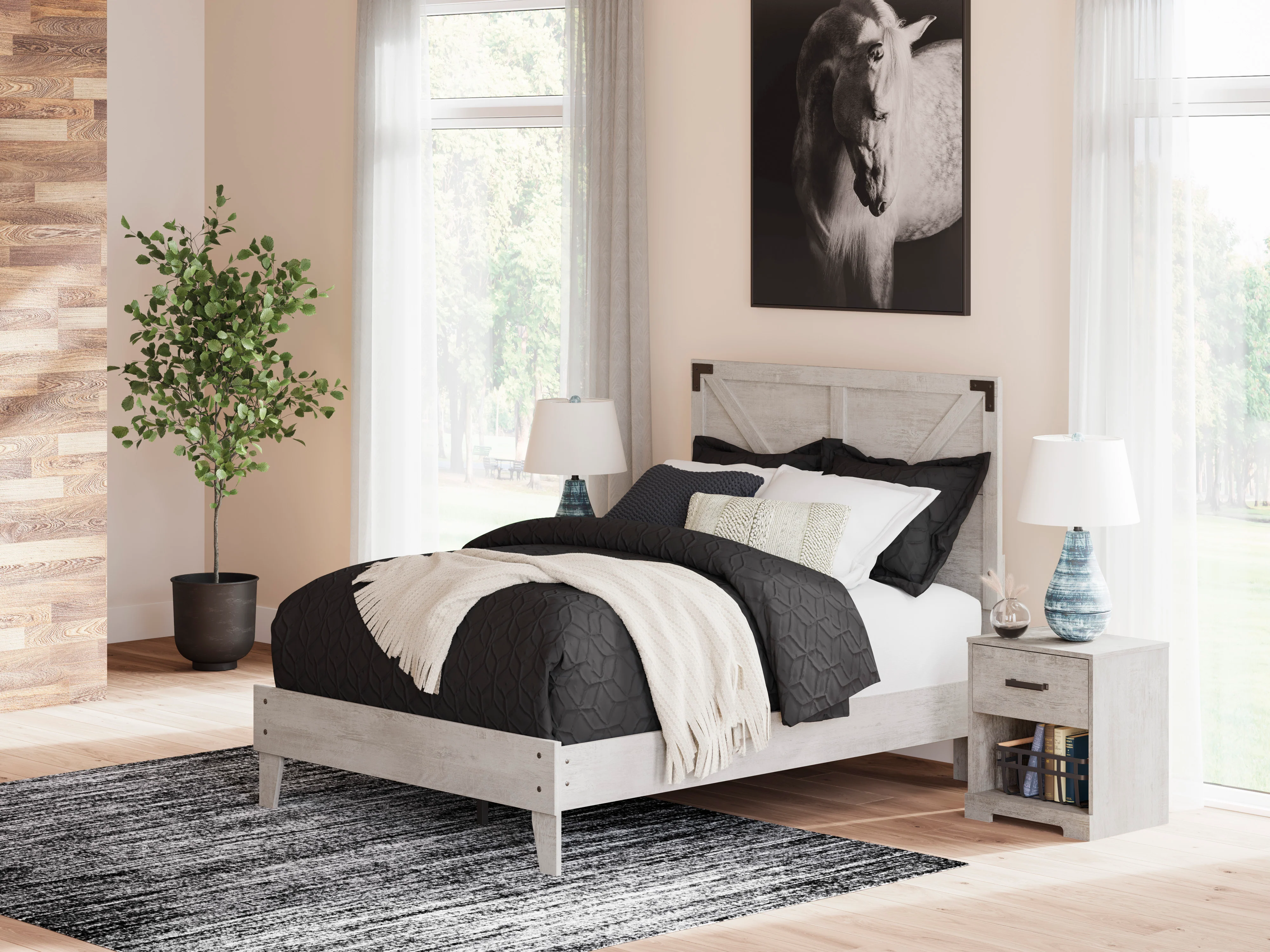 Shawburn Crossbuck Panel Platform Bed - Image 13
