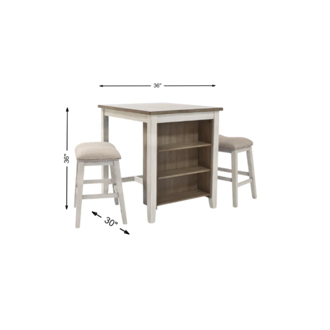 Skempton 3-Piece Counter Dining Set - Image 3